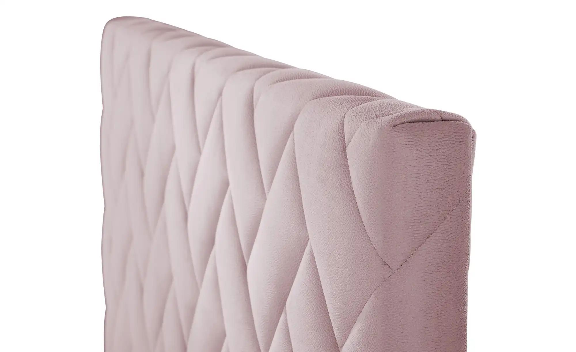 Thumbnail - Boxspringbett Weave ¦ rosa/pink ¦ Maße (cm): B: 160 H: 122 Betten > Boxspringbetten > Boxspringbetten 160x200 - Höffner