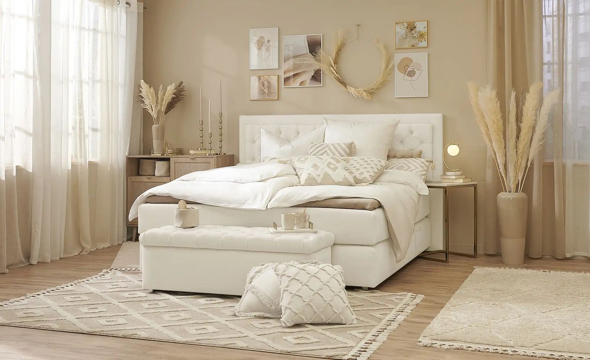 Collection by citamaass Boxspringbett  Cita Maass ¦ beige ¦ Maße (cm): B: 1 günstig online kaufen