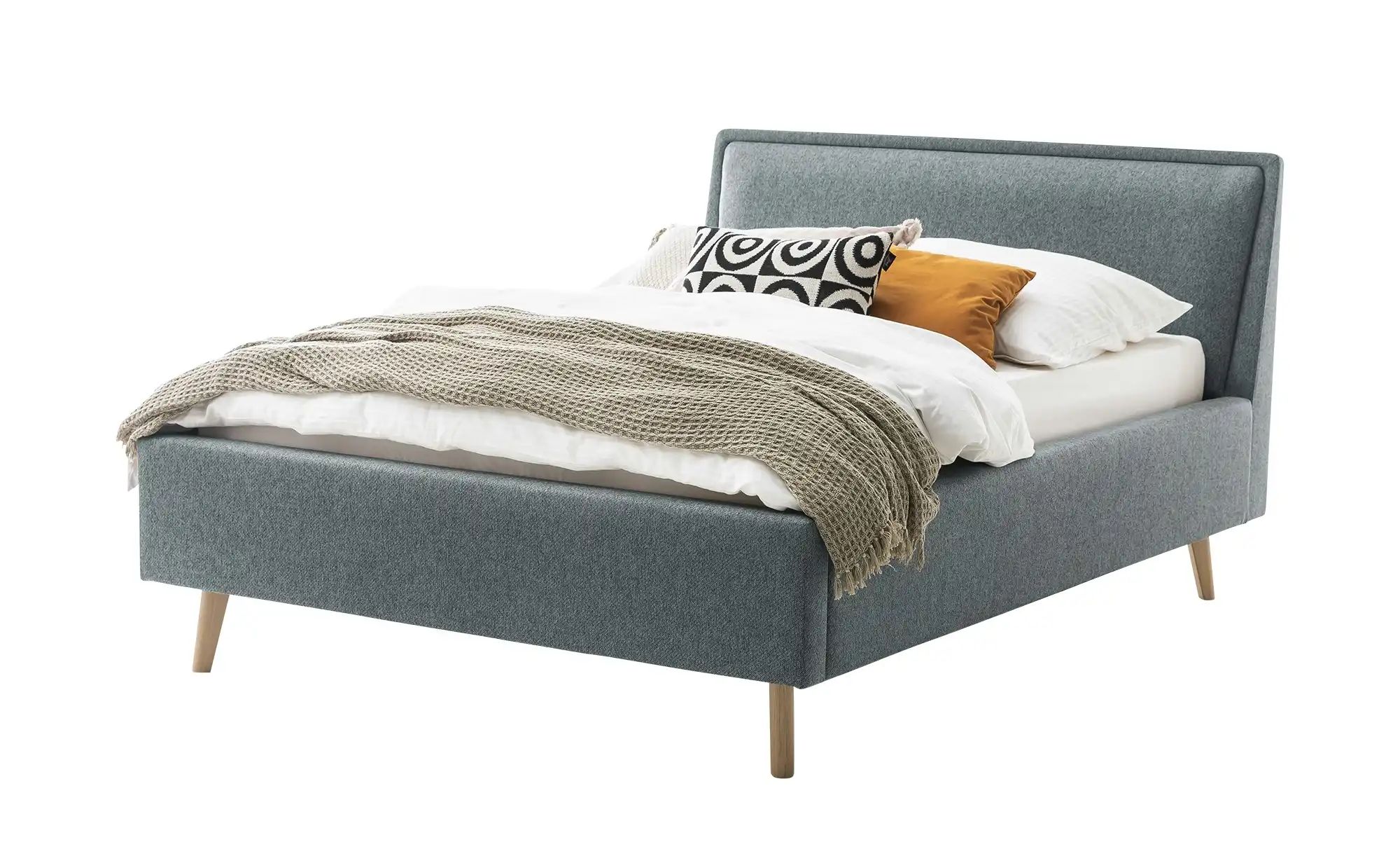 Polsterbett  Fairford ¦ blau ¦ Maße (cm): B: 156 H: 105 T: 224.0 Betten > K günstig online kaufen