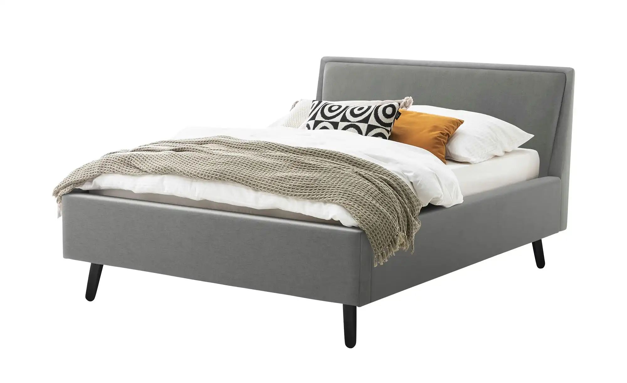 Polsterbett  Fairford ¦ grau ¦ Maße (cm): B: 156 H: 105 T: 224.0 Betten > K günstig online kaufen