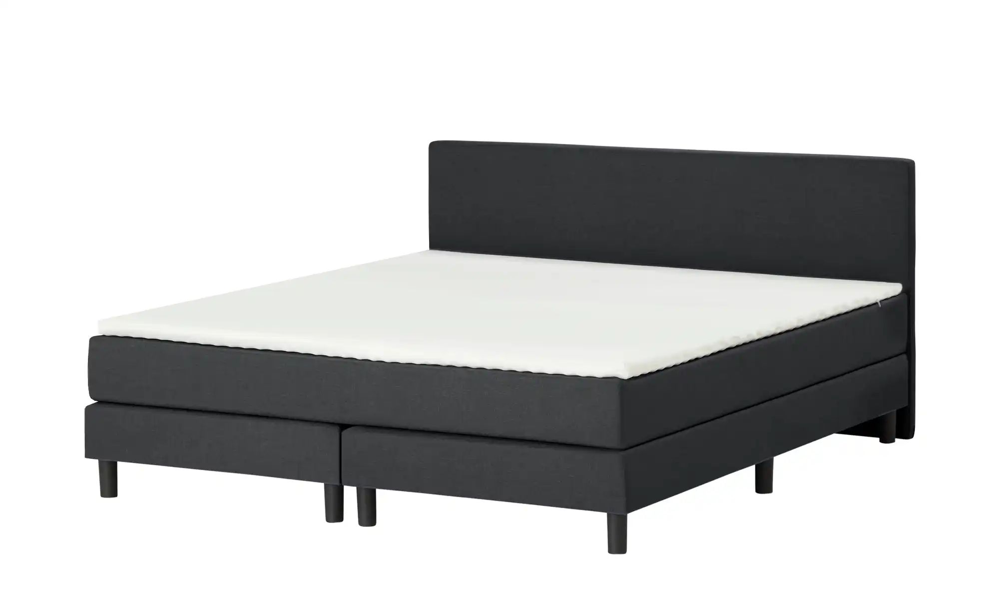 Boxspringbett  Cisano ¦ schwarz ¦ Maße (cm): B: 160 H: 91 Betten > Boxsprin günstig online kaufen