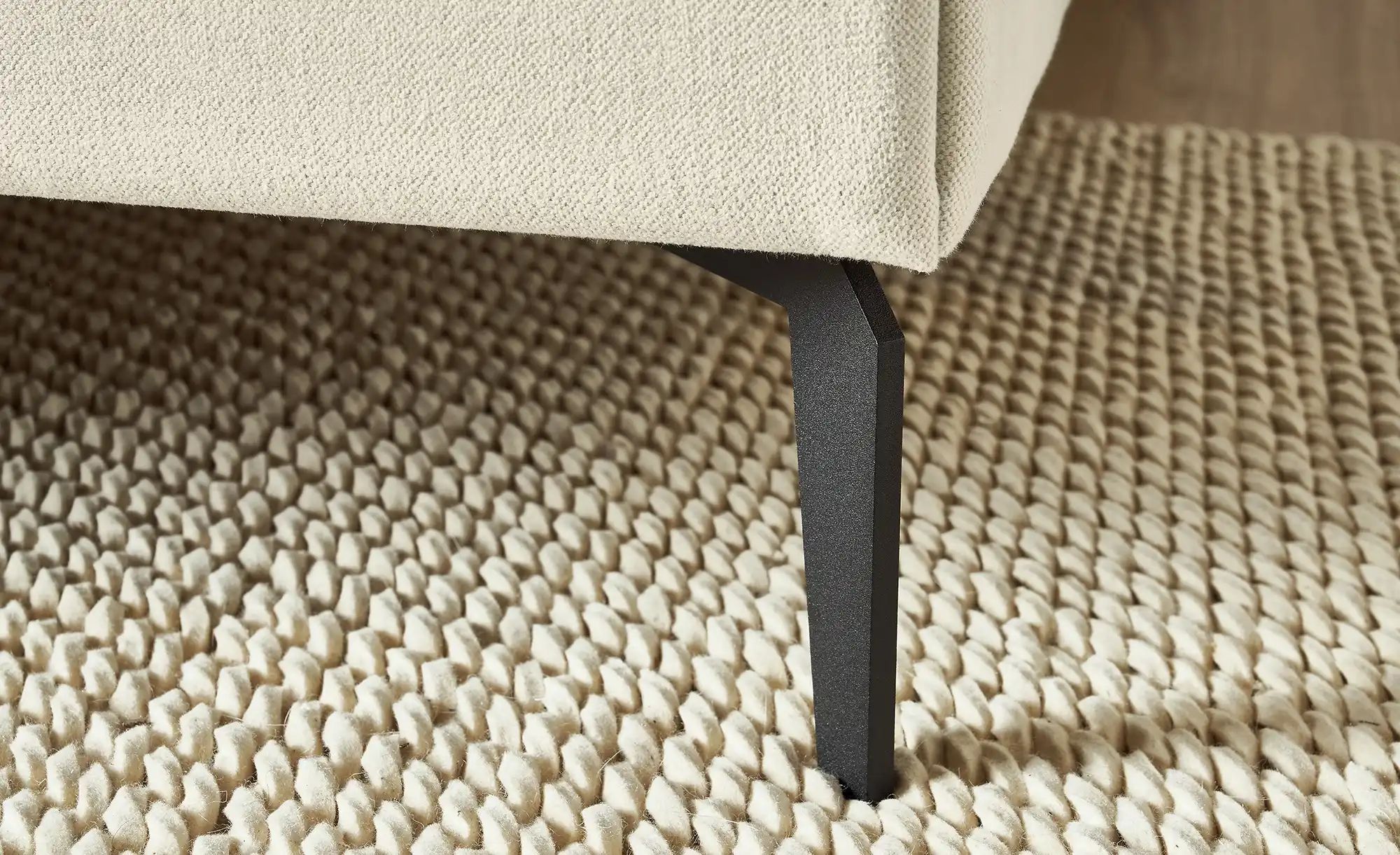 Thumbnail - Musterring Polsterbettgestell Elos ¦ creme ¦ Maße (cm): B: 195 H: 112 Betten > Polsterbetten - Höffner