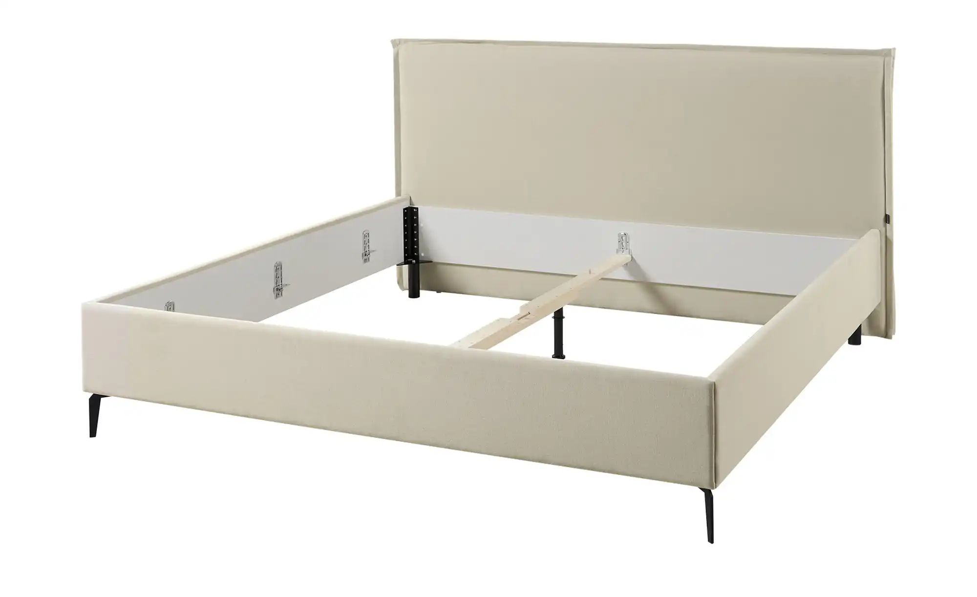 Musterring Polsterbettgestell  Elos ¦ creme ¦ Maße (cm): B: 215 H: 112 Bett günstig online kaufen