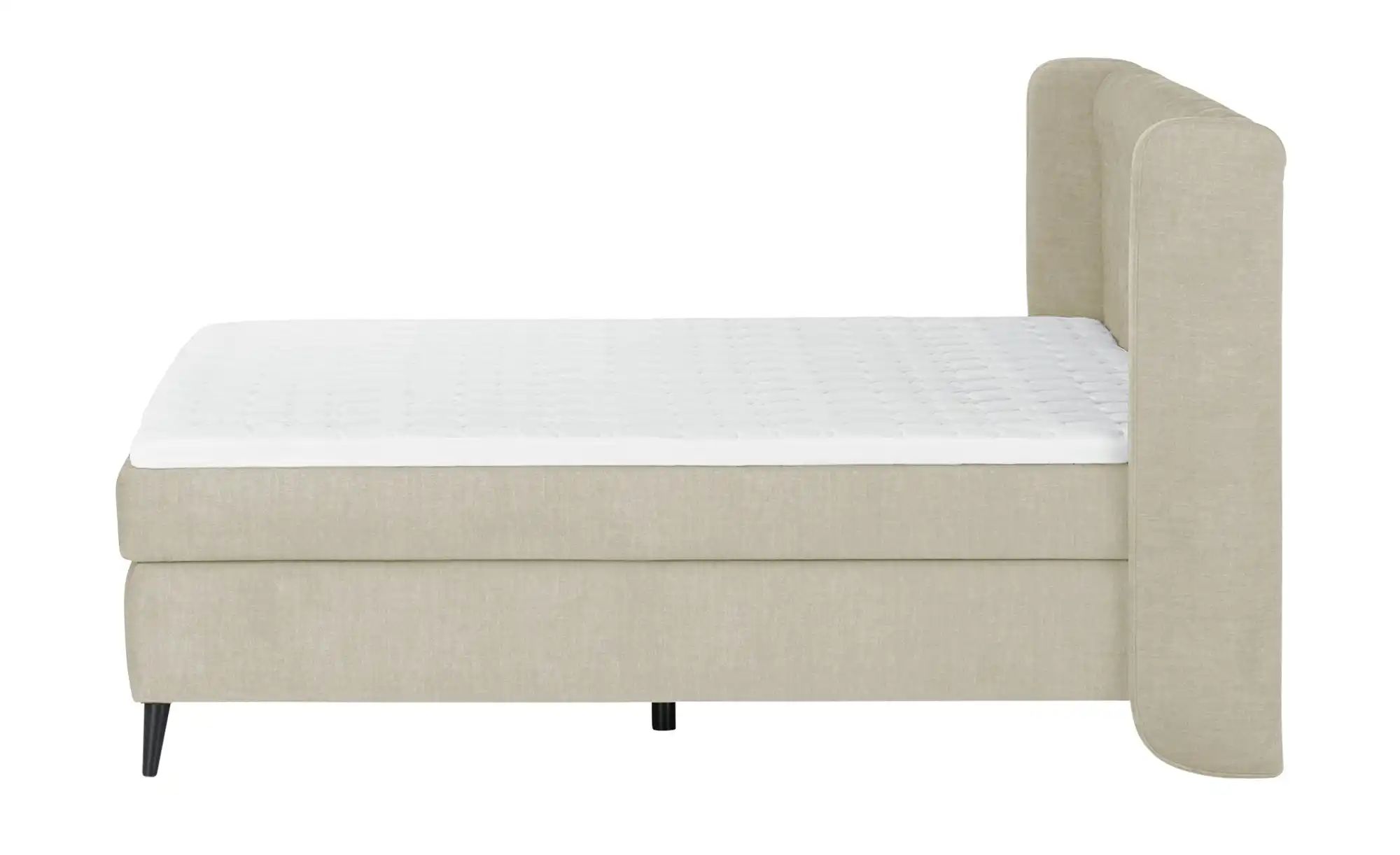 switch Boxspringbett  Madison ¦ beige ¦ Maße (cm): B: 197 H: 122 Betten > B günstig online kaufen