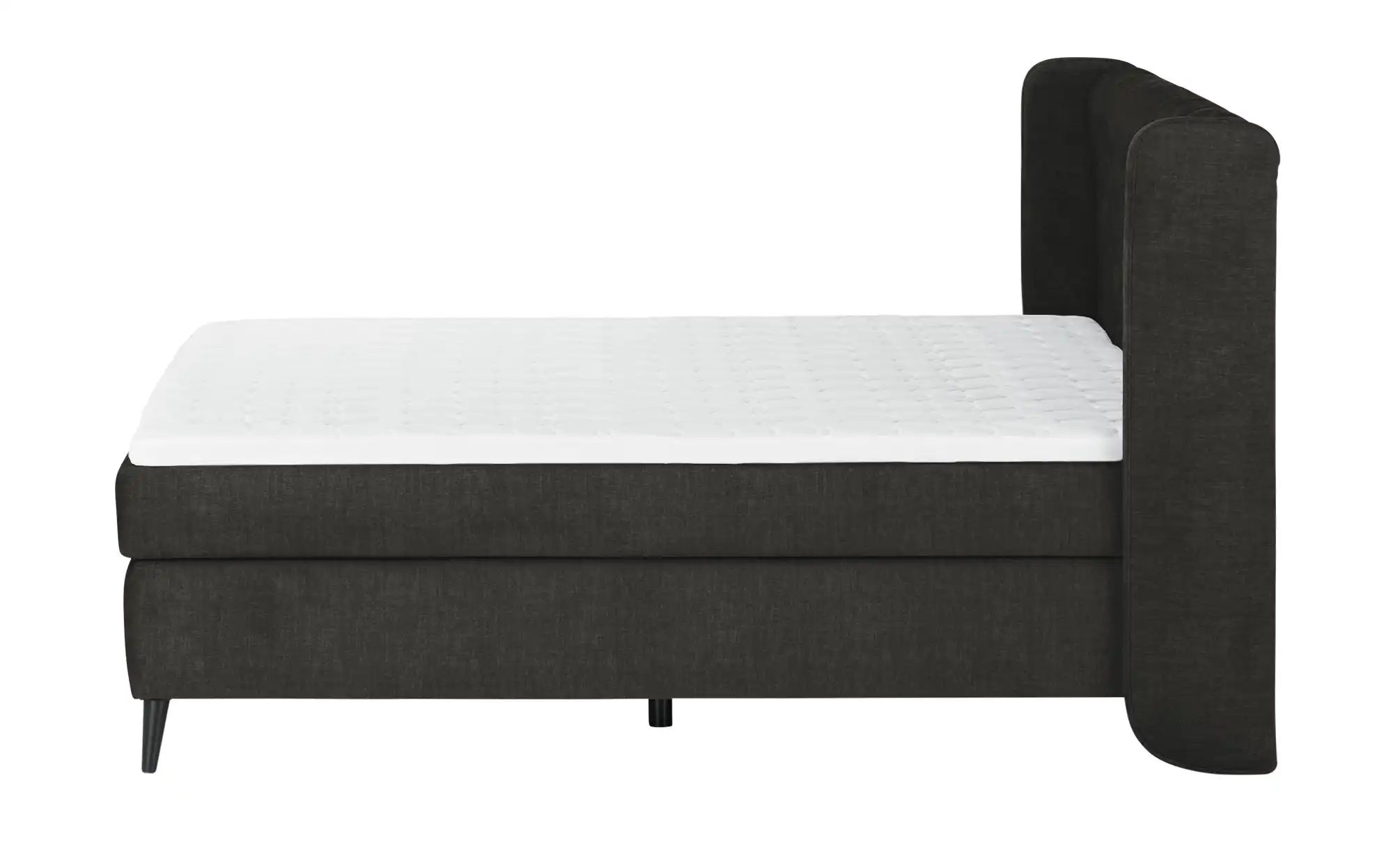 switch Boxspringbett  Madison ¦ grau ¦ Maße (cm): B: 197 H: 122 Betten > Bo günstig online kaufen