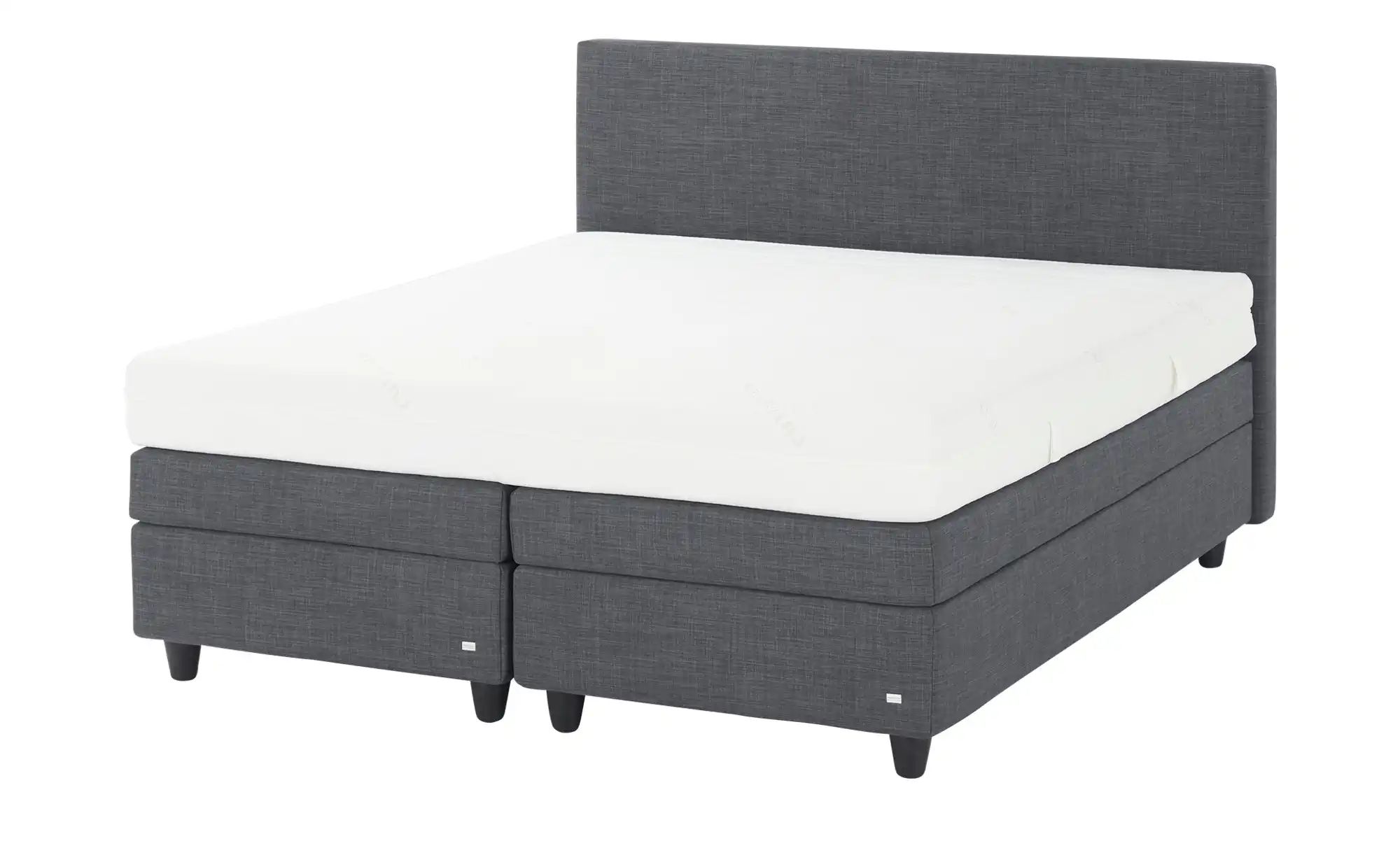 RUF Boxspringbett  Verena ¦ grau ¦ Maße (cm): B: 166 H: 113 Betten > Komfor günstig online kaufen