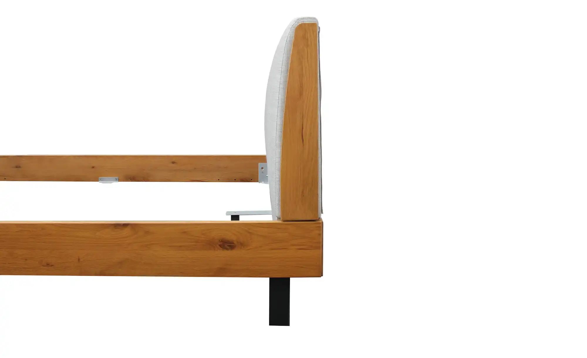 HASENA Massivholz-Bettgestell  Pietro ¦ holzfarben ¦ Maße (cm): B: 186 H: 9 günstig online kaufen