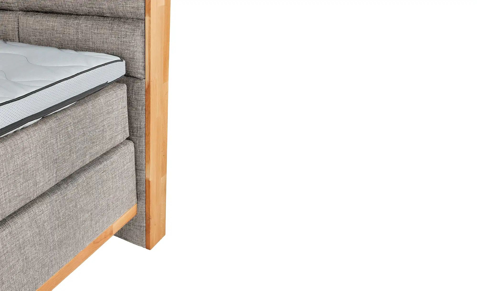 uno Massivholz-Boxspringbett  Ida ¦ grau ¦ Maße (cm): B: 191 H: 124 Betten günstig online kaufen