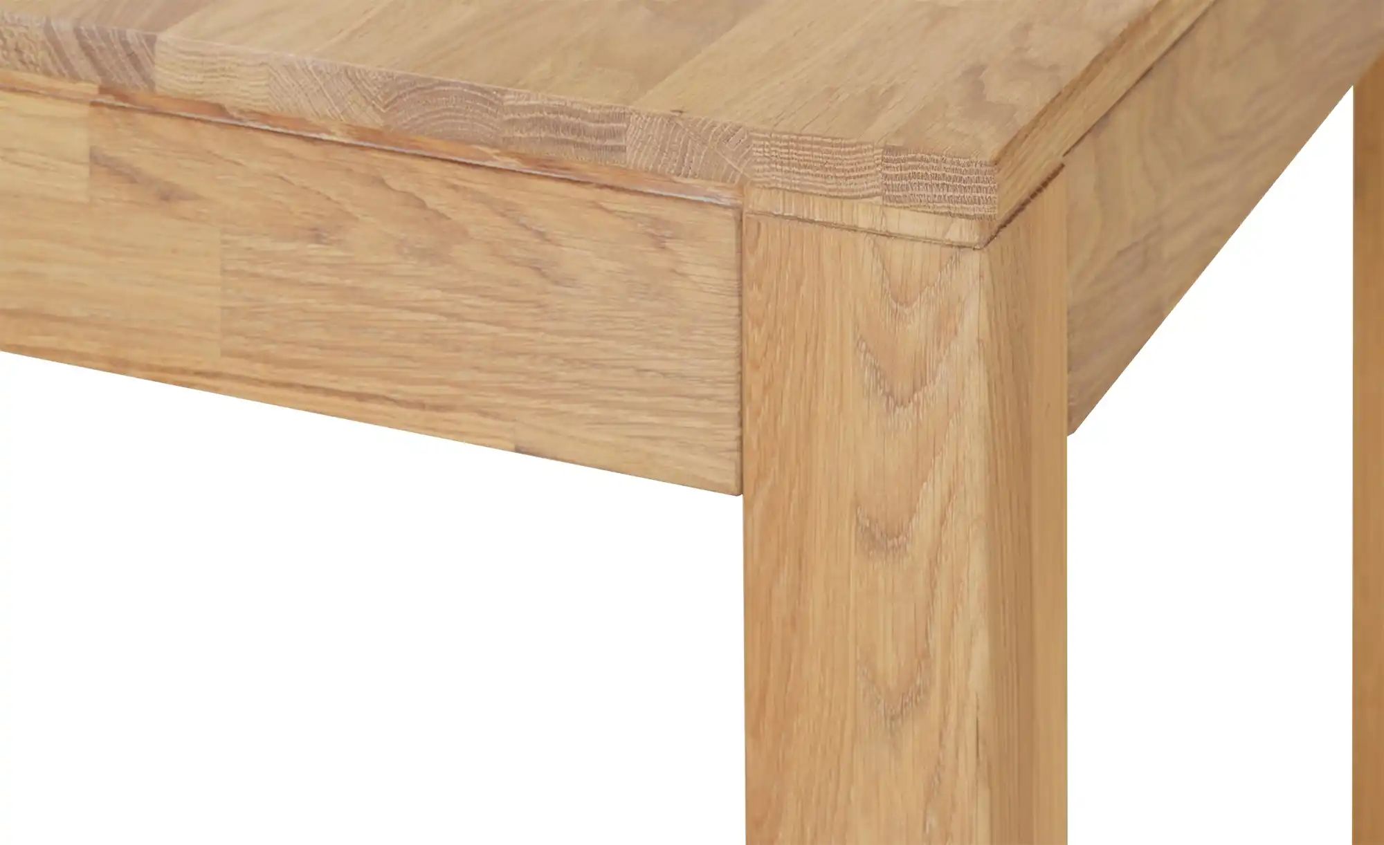 Woodford Massivholztisch ausziehbar Gabor ¦ holzfarben ¦ Maße (cm): B: 80 H günstig online kaufen