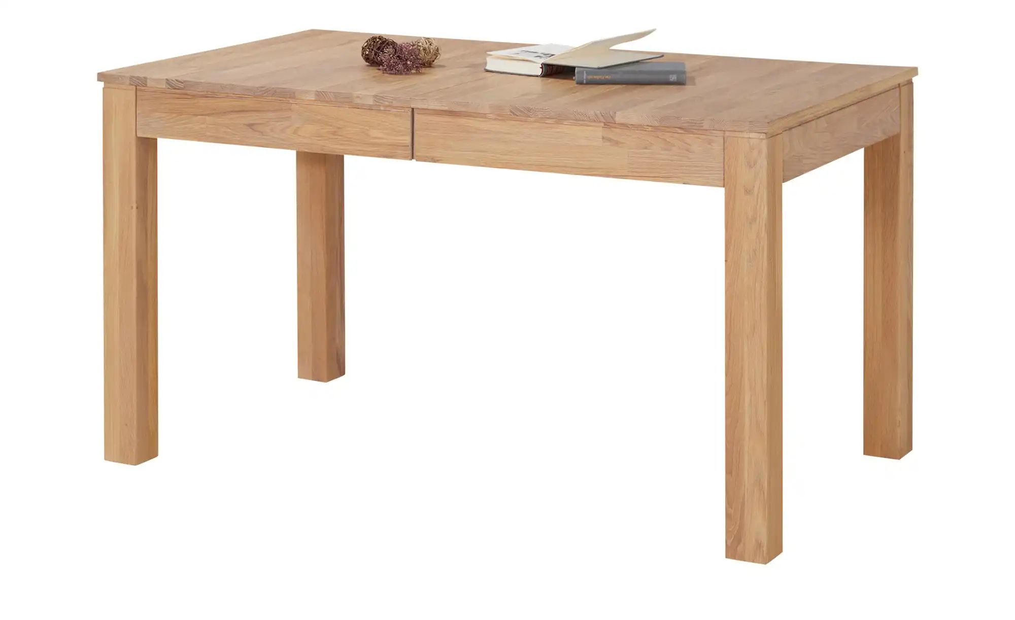 Woodford Massivholztisch ausziehbar Gabor ¦ holzfarben ¦ Maße (cm): B: 80 H günstig online kaufen