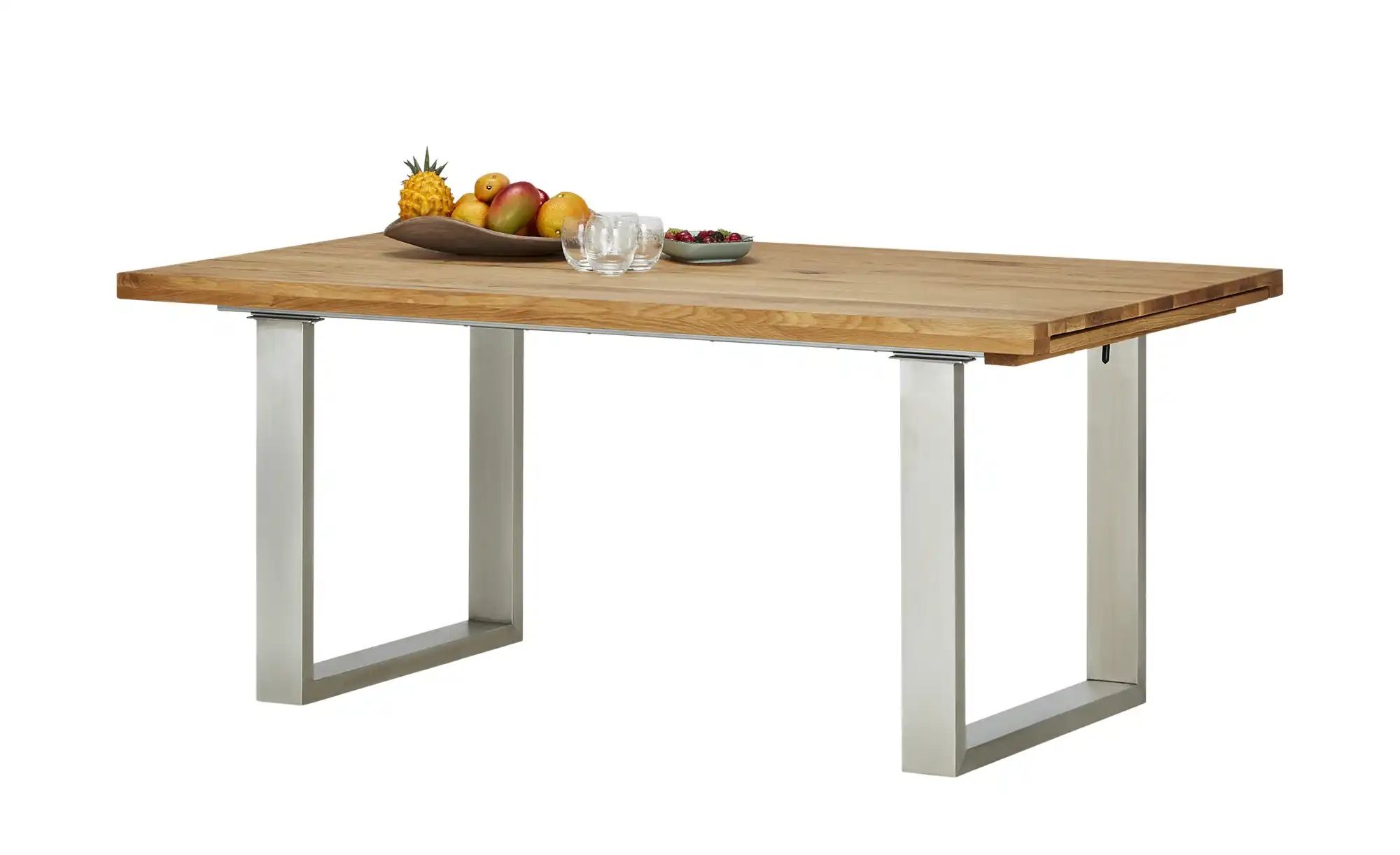 Thumbnail - Woodford Kufentisch ausziehbar Aaron ¦ holzfarben ¦ Maße (cm): B: 100 H: 77 Tische > Esstische > Esstische massiv - Höff...