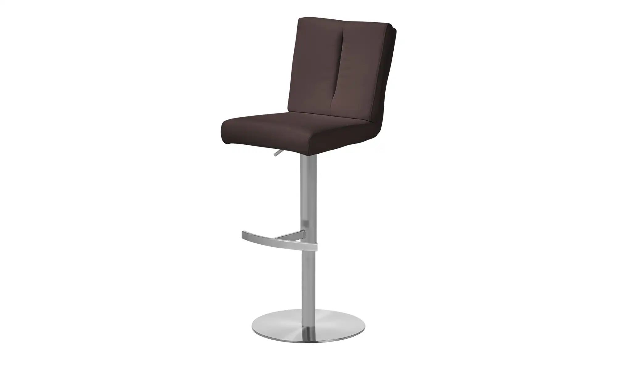 Barhocker  Gaia ¦ braun ¦ Maße (cm): B: 42 H: 89 T: 53.0 Polstermöbel > Hoc günstig online kaufen