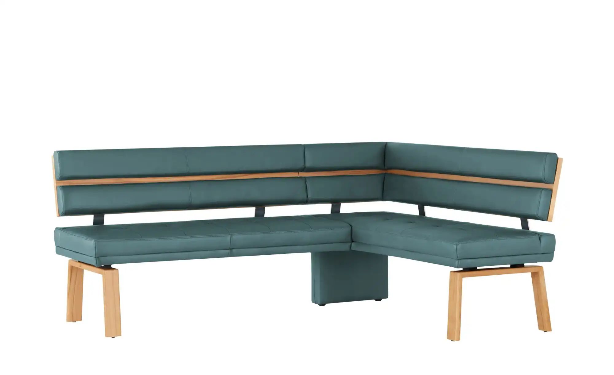 Eckbank Leder Canto III ¦ blau ¦ Maße (cm): H: 88 Bänke > Eckbänke - Höffne günstig online kaufen