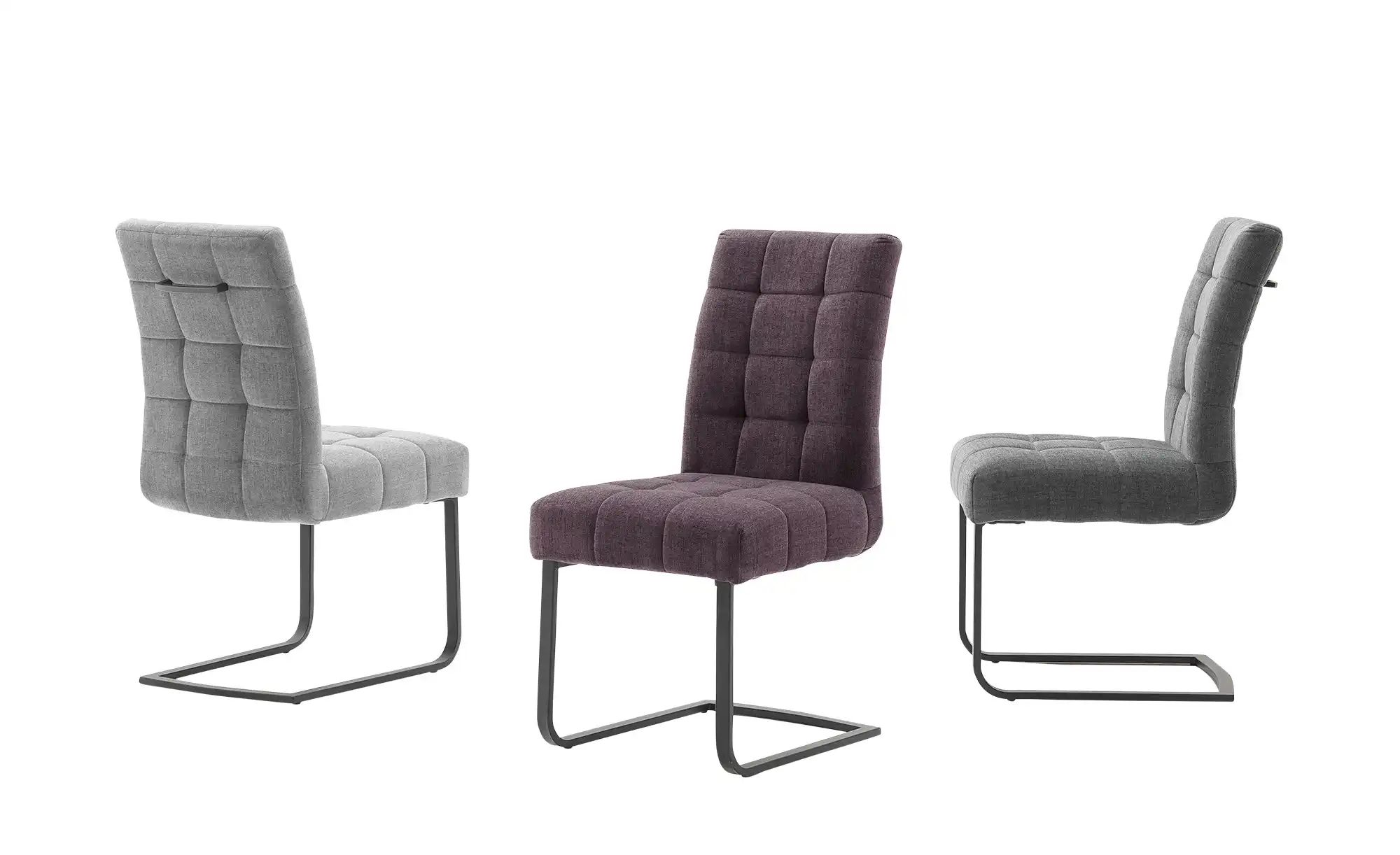 uno Freischwinger mit Griff Malta ¦ grau ¦ Maße (cm): B: 48 H: 94 T: 66.0 S günstig online kaufen