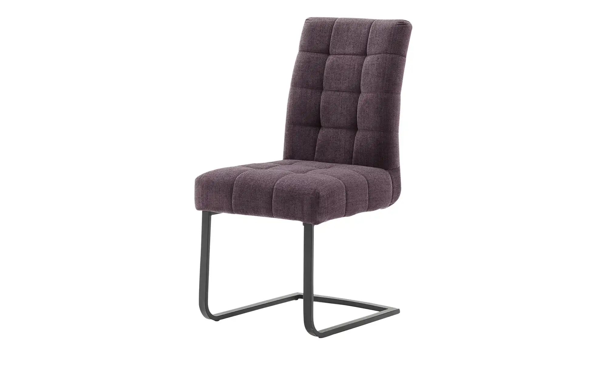 uno Freischwinger mit Griff Malta  lila/violett  Maße (cm): B: 48 H: 94 T: 66.0 | 04027207164201