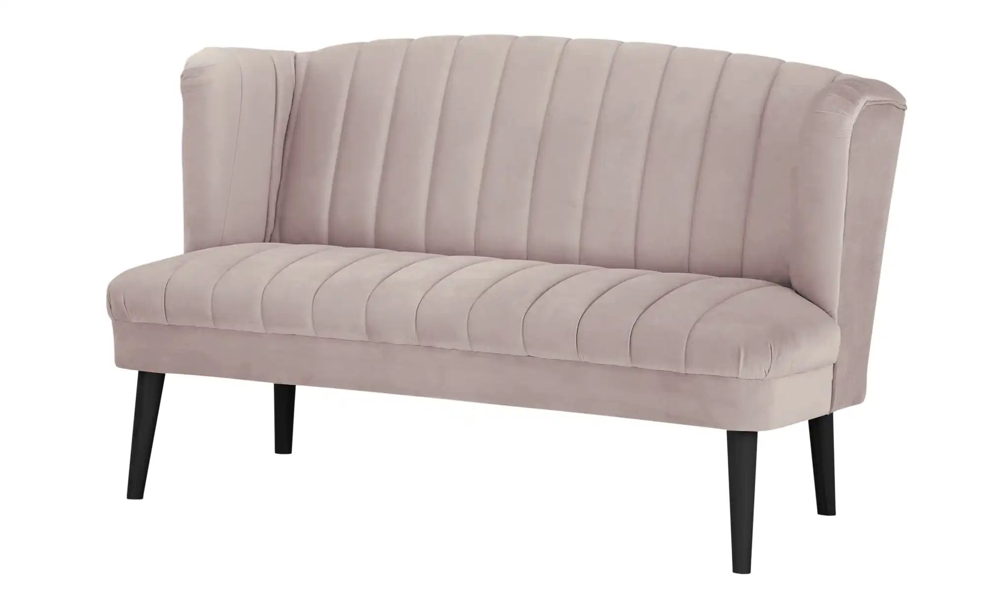 switch Küchensofa  Samt Rina ¦ rosa/pink ¦ Maße (cm): B: 156 H: 92 T: 76 Bä günstig online kaufen