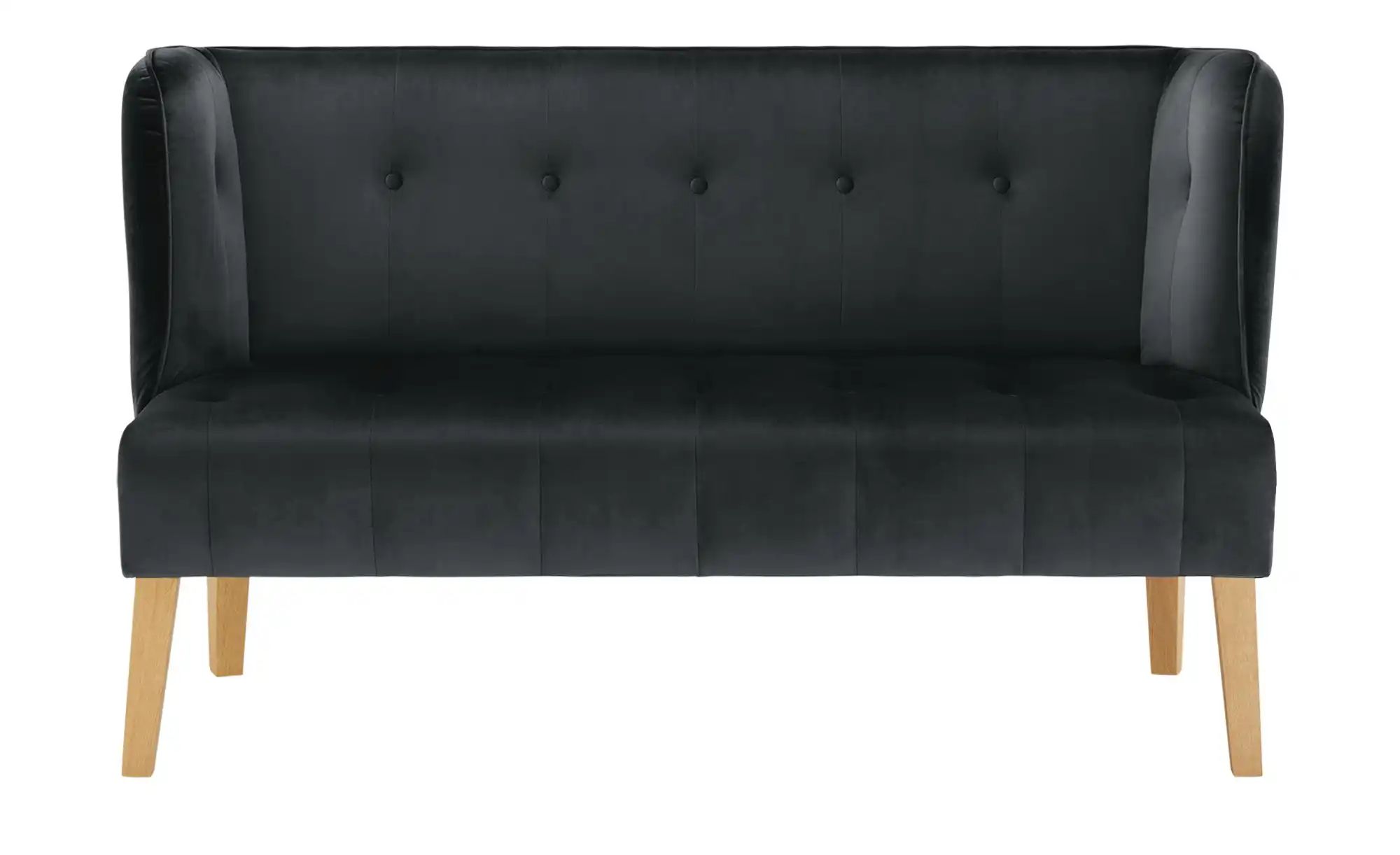 switch Küchensofa  Samt Bella ¦ schwarz ¦ Maße (cm): B: 180 H: 90 T: 72 Bän günstig online kaufen