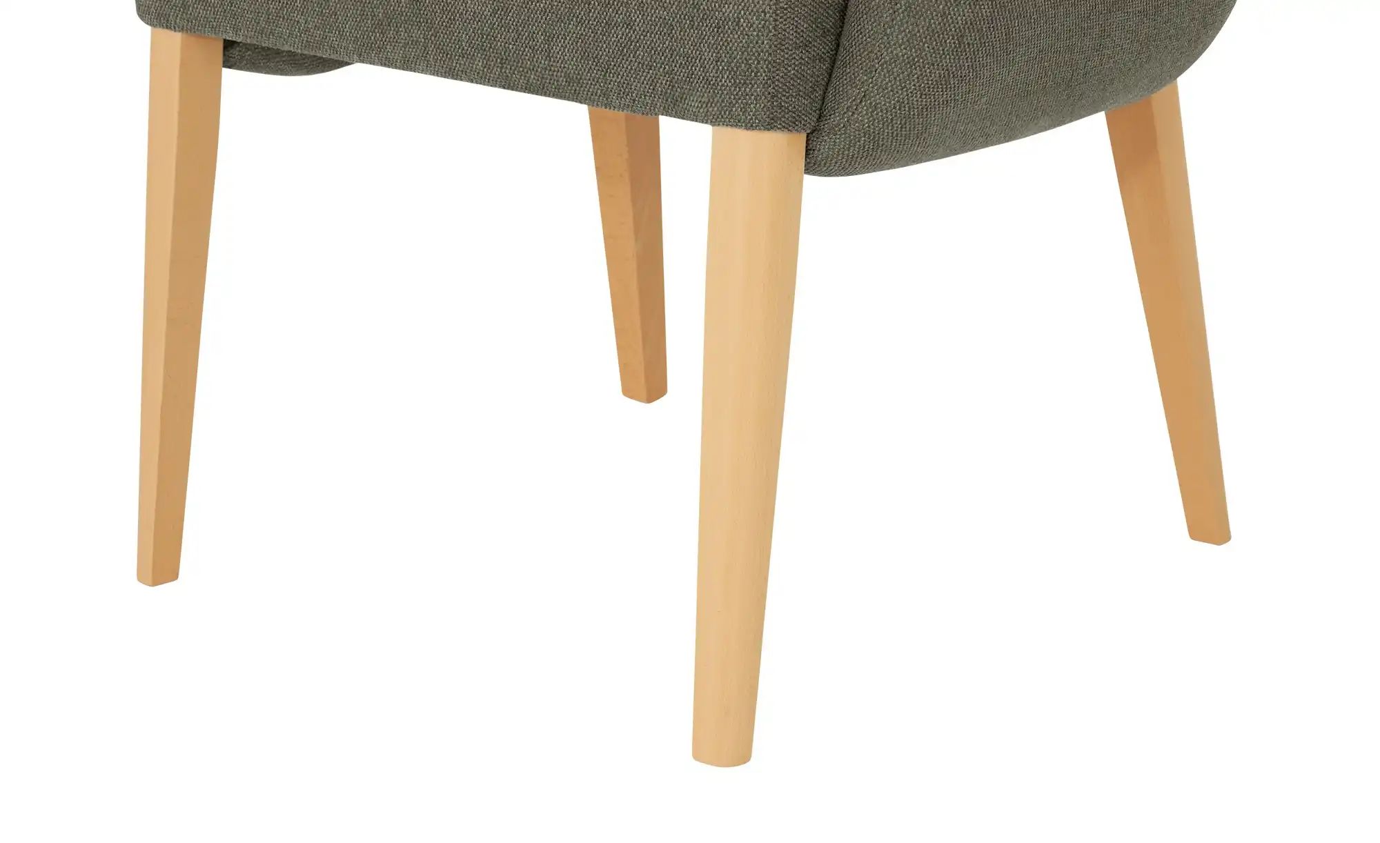 Woodford Polsterstuhl Ansgar | Rain Forest (Olivgrün), Armlehne