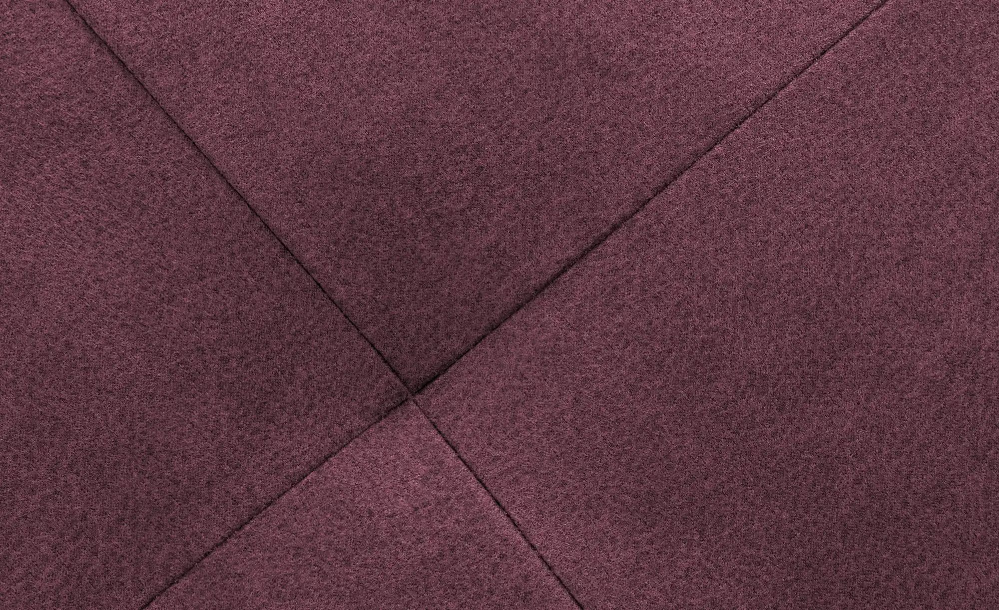 Thumbnail - Woodford Polsterbank mit Metallkufe Scadia ¦ rot ¦ Maße (cm): B: 130 H: 48 T: 56.0 Bänke > Einzelbänke - Höffner
