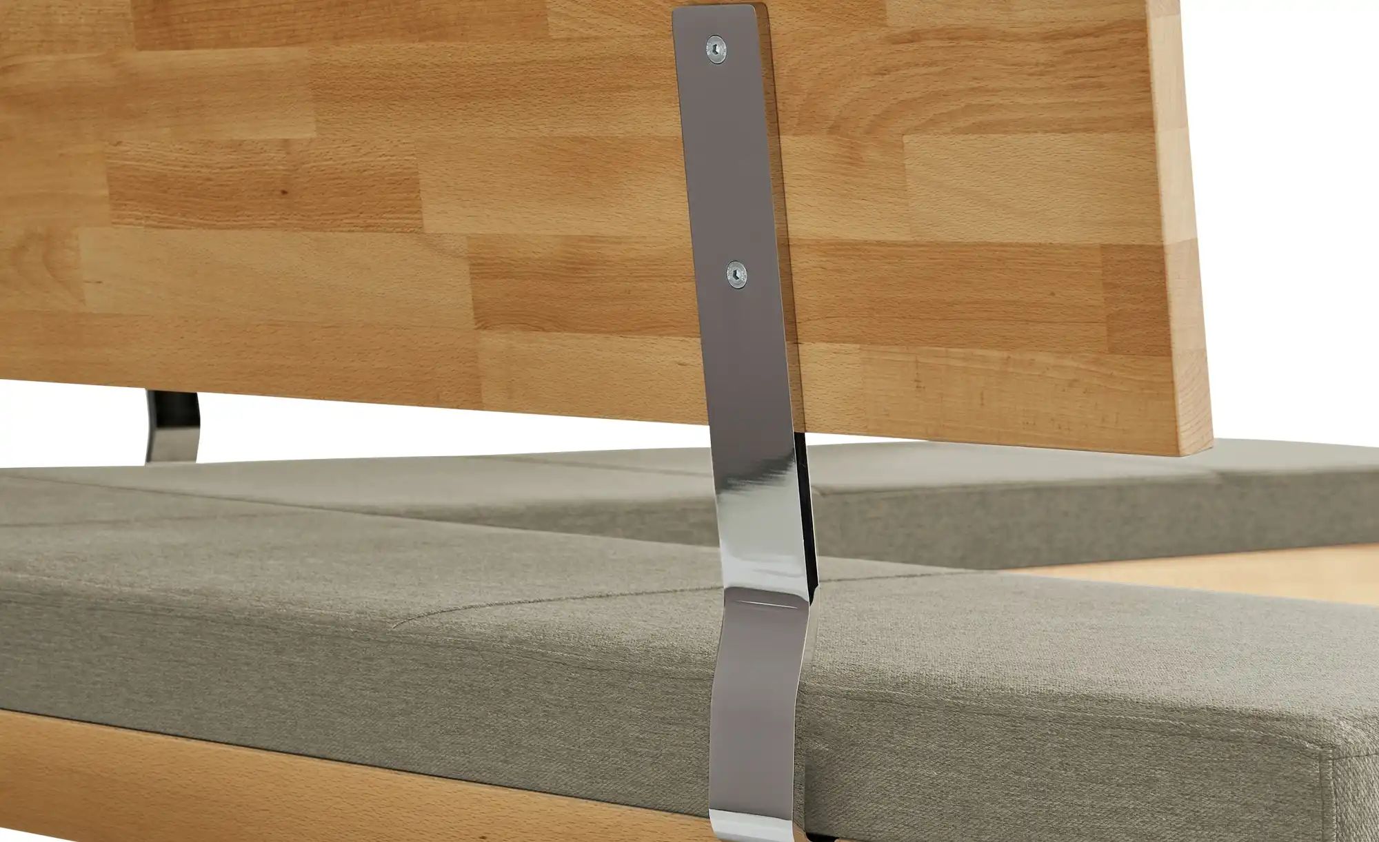 Thumbnail - Woodford Eckbank  massiv Melia ¦ beige ¦ Maße (cm): H: 87 Bänke > Eckbänke - Höffner