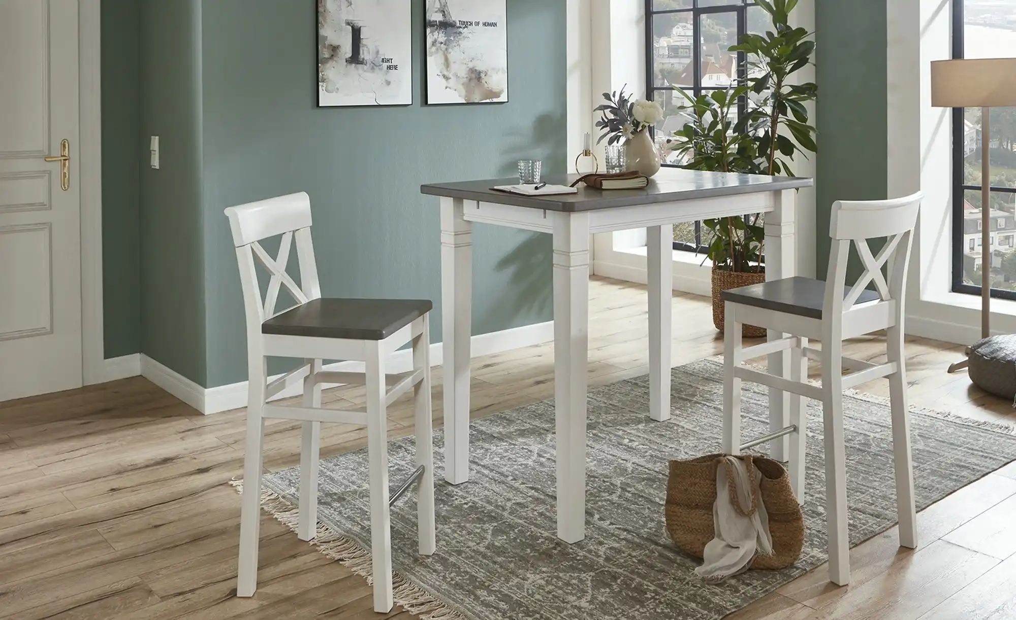 Thumbnail - maison bleue Bartisch Florian ¦ grau ¦ Maße (cm): B: 78 H: 103 Tische > Bartische - Höffner