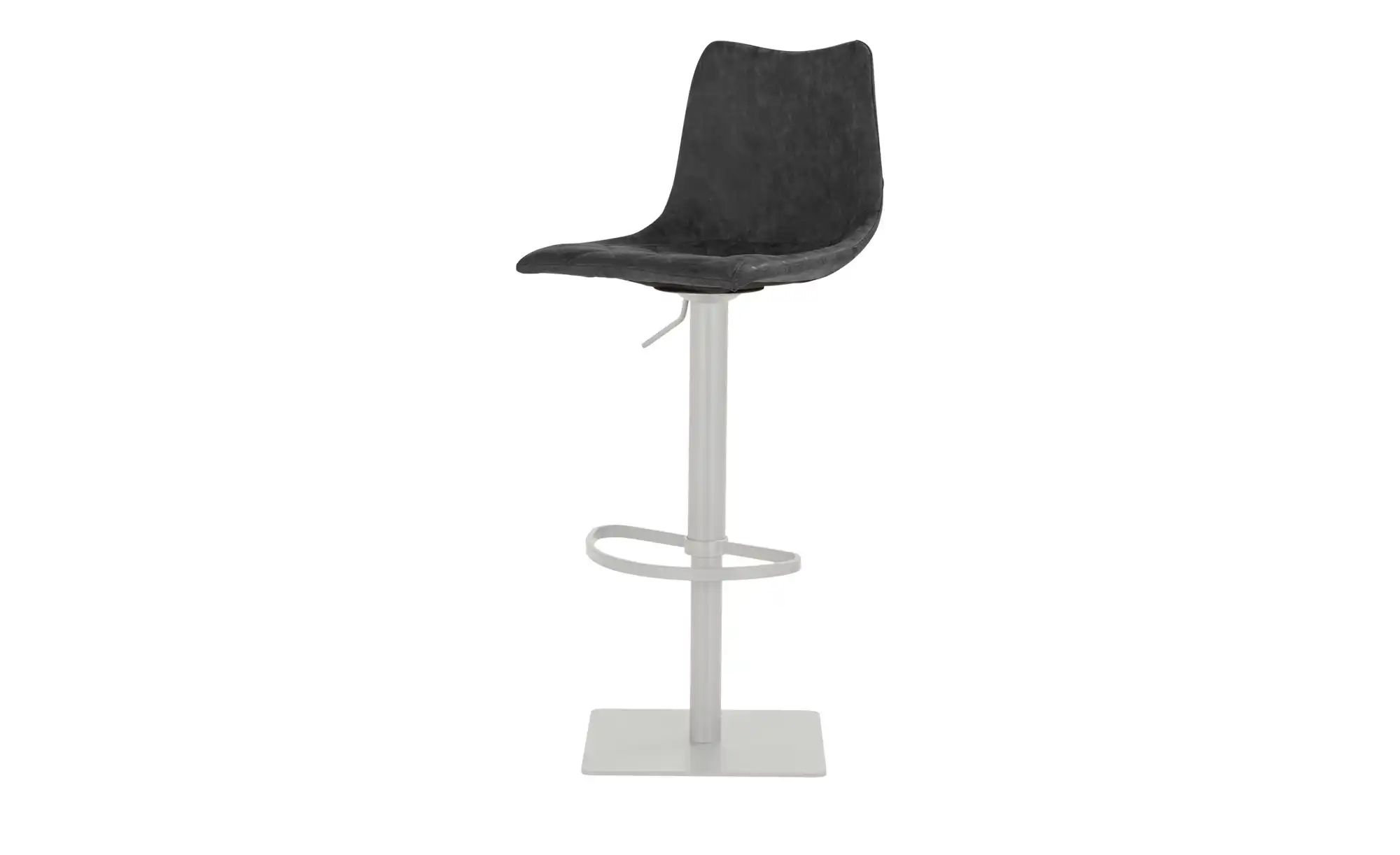 Barhocker  MyToby ¦ schwarz ¦ Maße (cm): B: 43 T: 50 Polstermöbel > Hocker günstig online kaufen