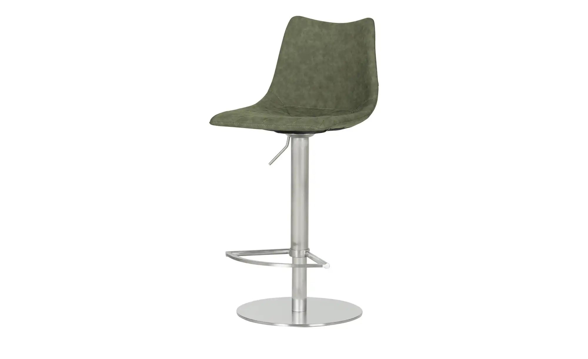 Barhocker MyToby ¦ grün ¦ Maße (cm): B: 43 T: 50.0 Polstermöbel > Hocker > günstig online kaufen