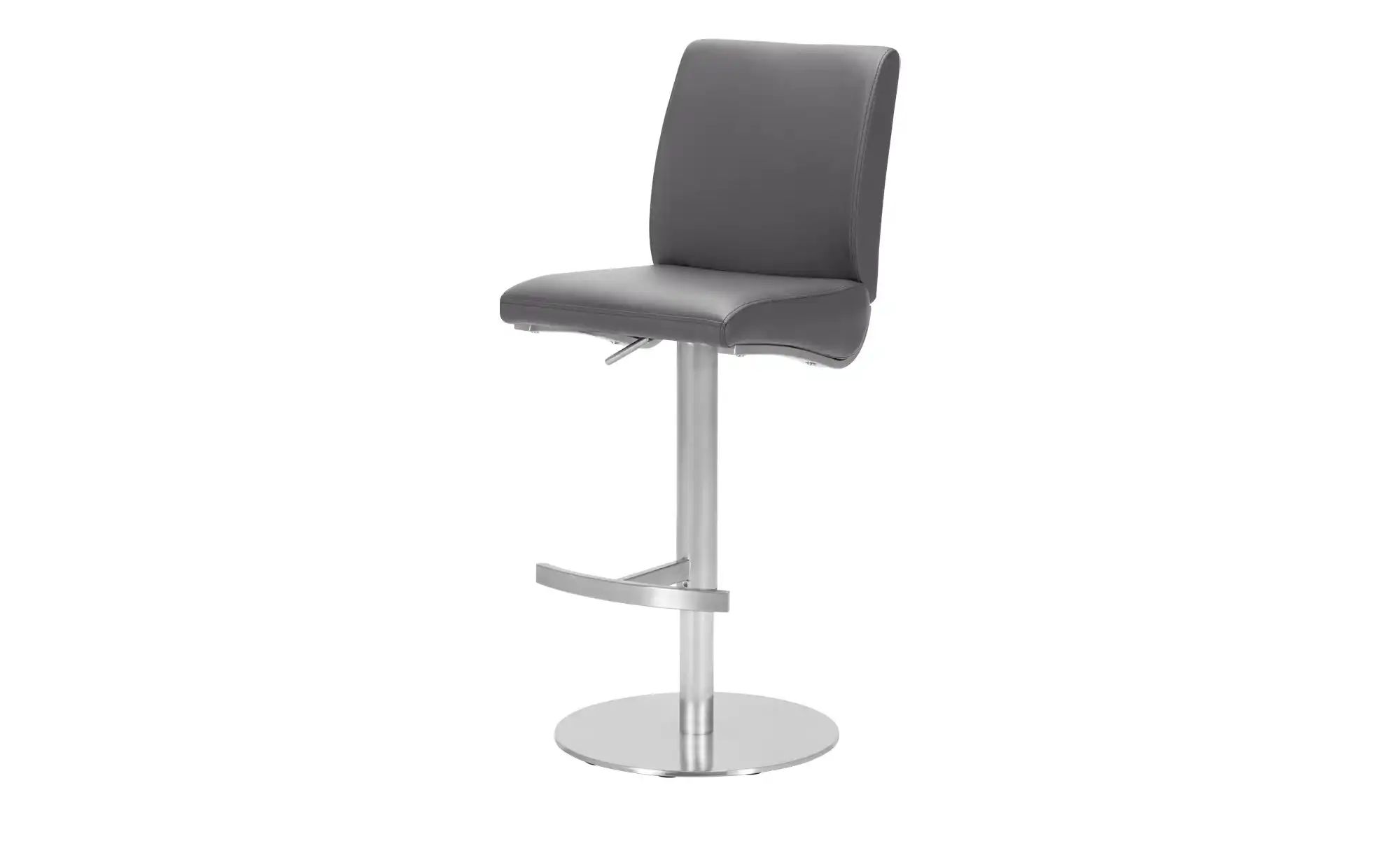 Barhocker  Vittoria ¦ grau ¦ Maße (cm): B: 42 H: 87 T: 50.0 Polstermöbel > günstig online kaufen