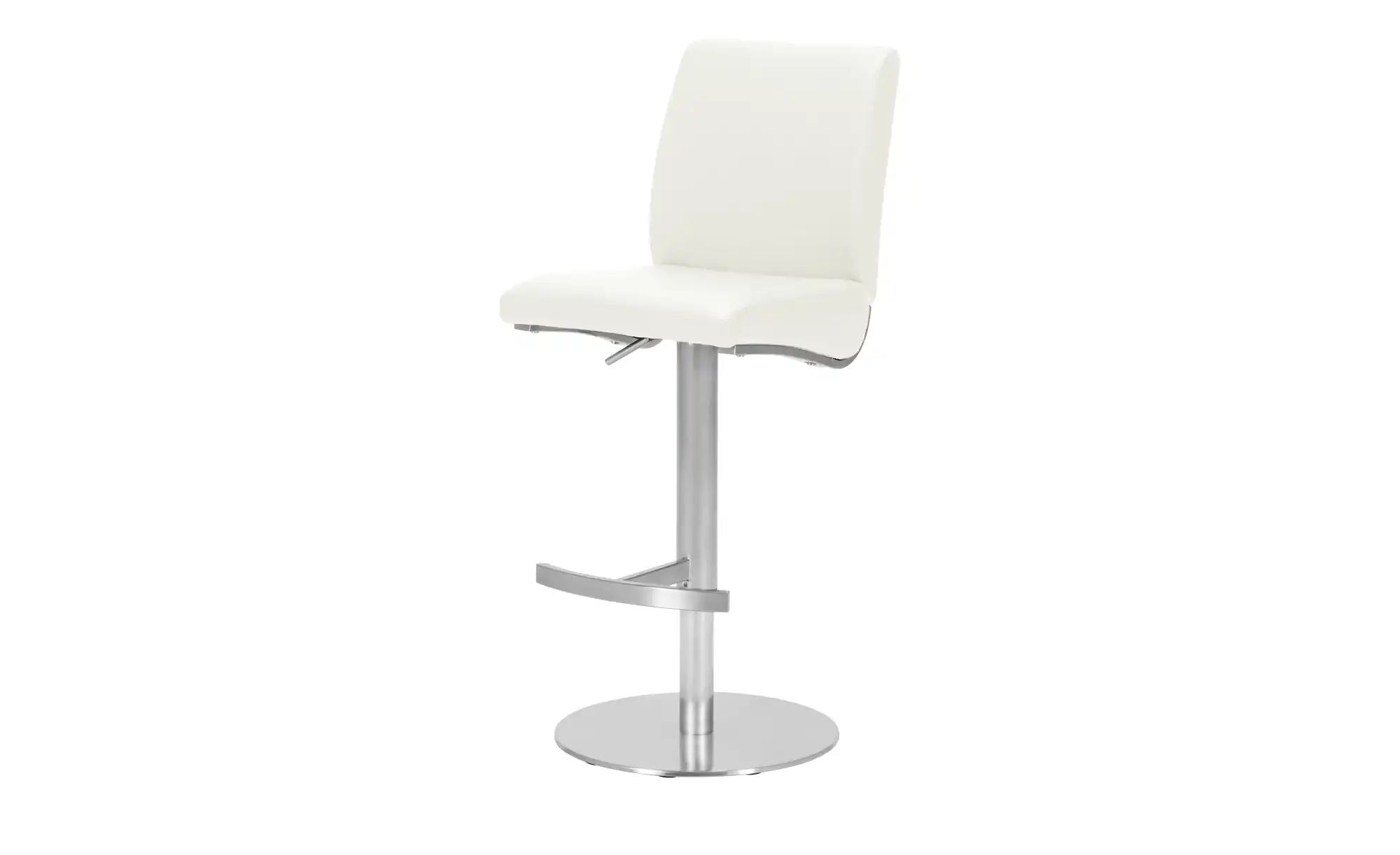 Barhocker  Vittoria ¦ weiß ¦ Maße (cm): B: 42 H: 87 T: 50.0 Polstermöbel > günstig online kaufen