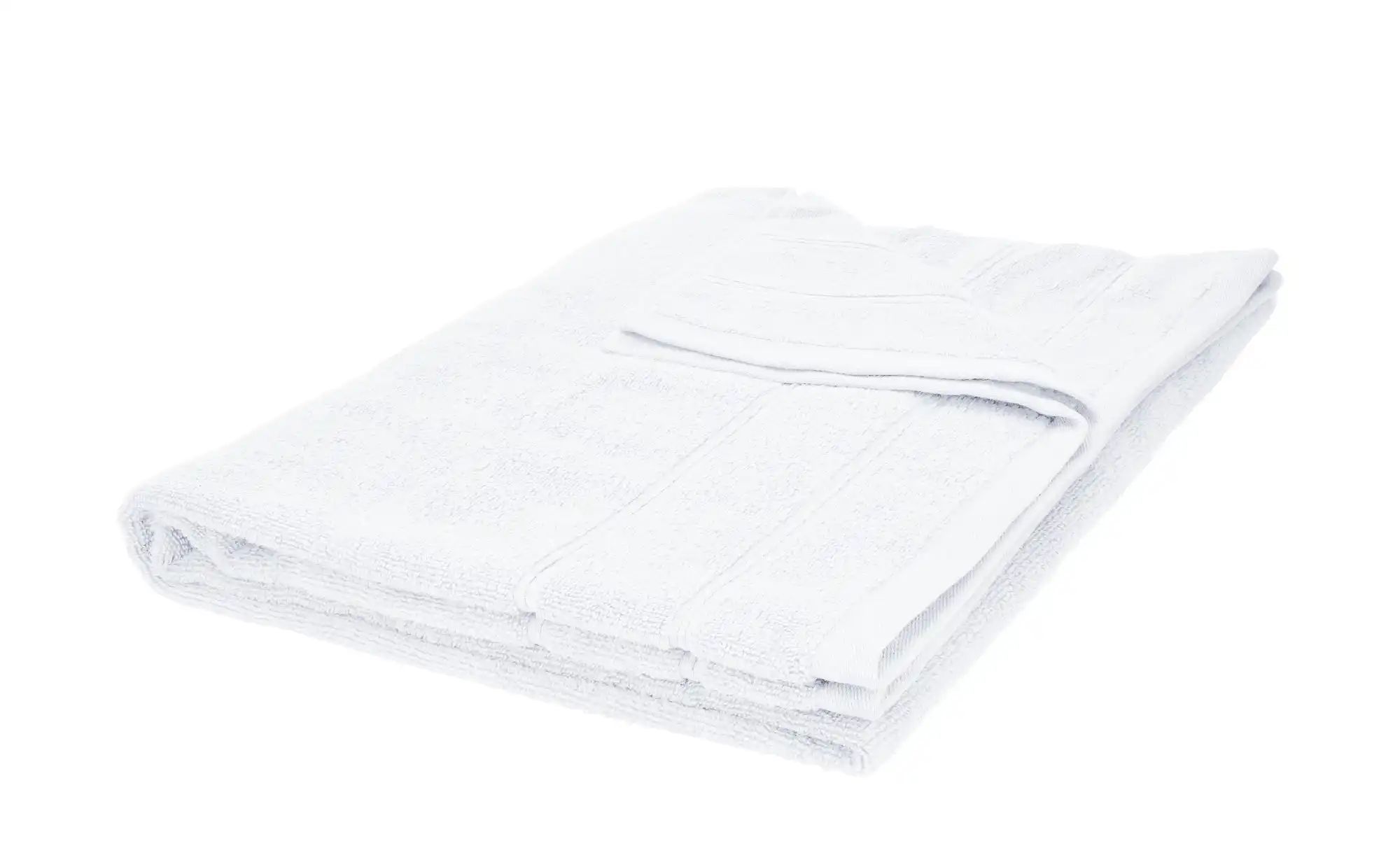 Badetuch (100 x 150cm), 2er-Set Weiß Lifestyle