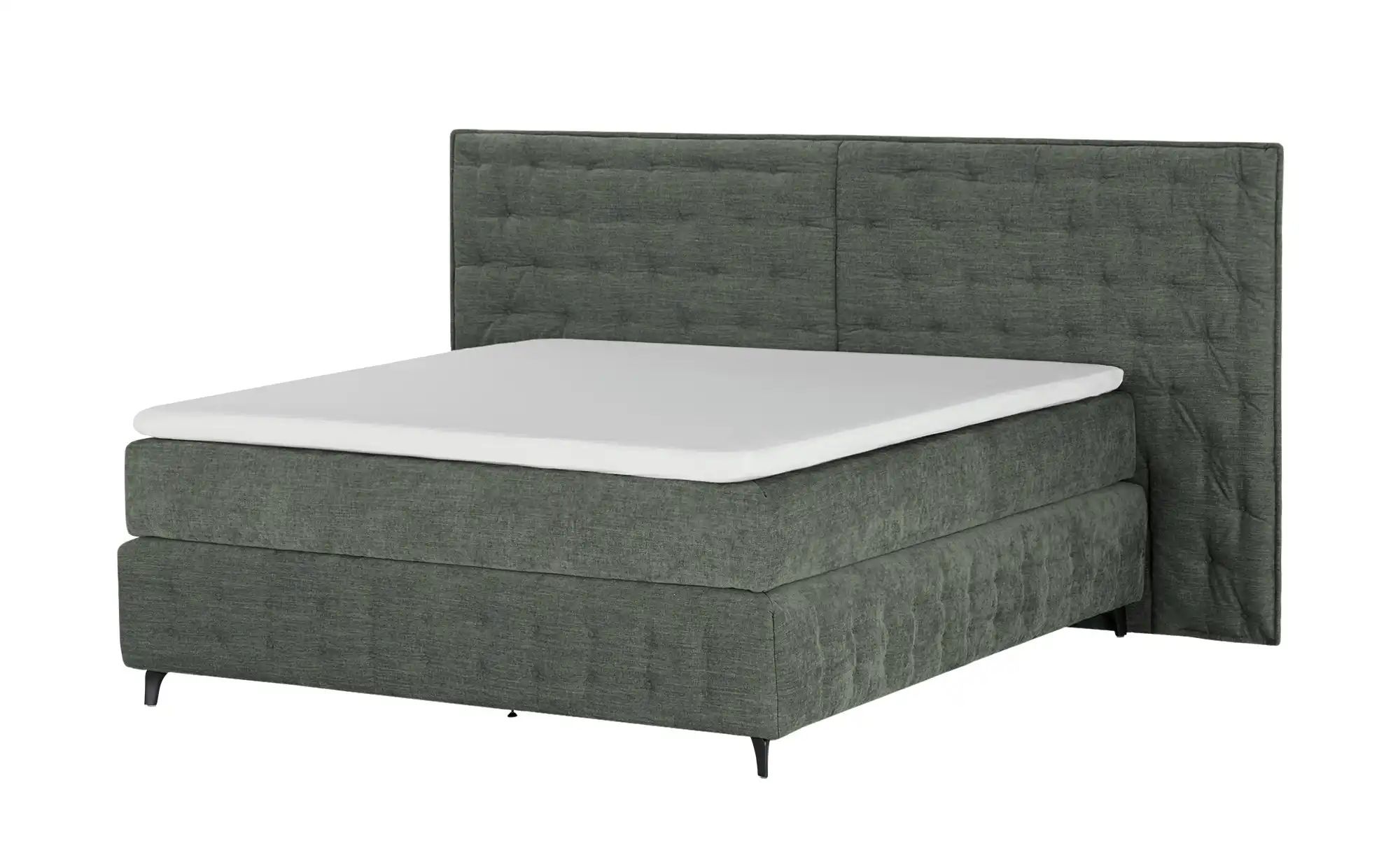 Thumbnail - Kings and Queens Boxspringbett  Fjell ¦ grün ¦ Maße (cm): B: 240 H: 130 Betten > Boxspringbetten - Höffner