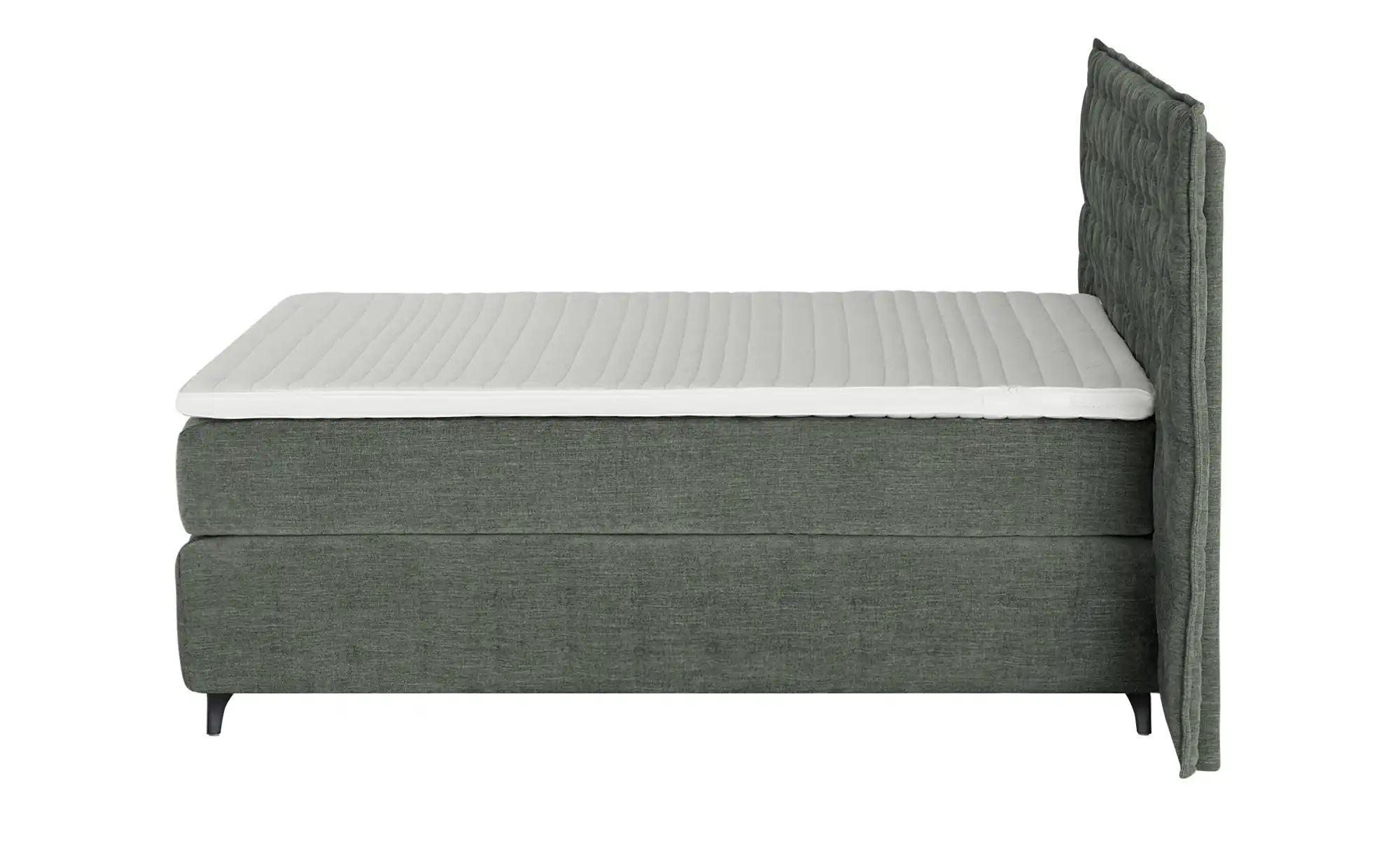 Thumbnail - Kings and Queens Boxspringbett Fjell ¦ grün ¦ Maße (cm): B: 260 H: 130 Betten > Boxspringbetten > Boxspringbetten 180x2...