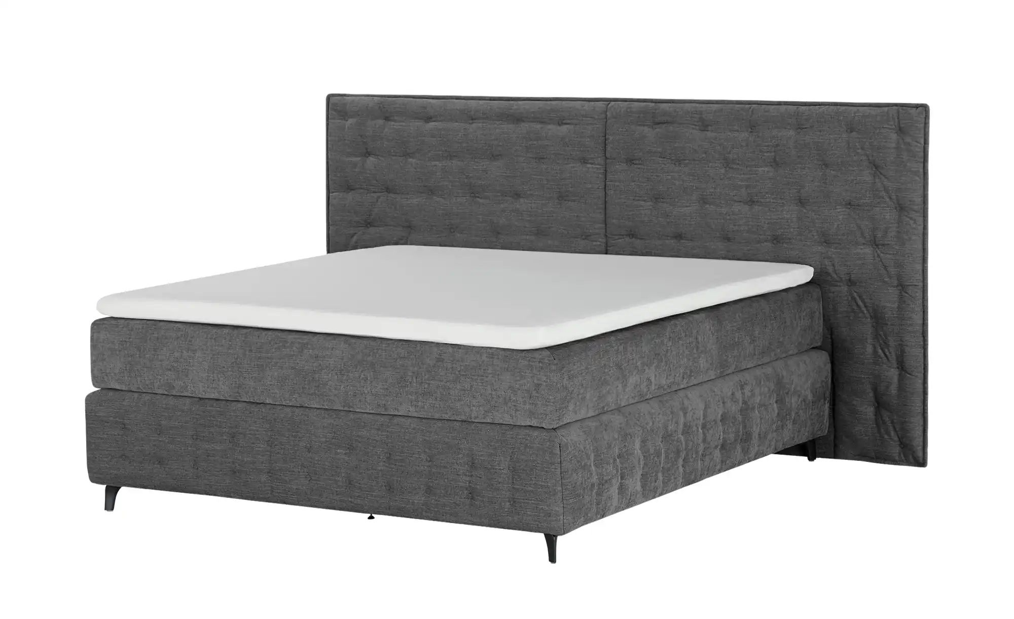 Thumbnail - Kings and Queens Boxspringbett Fjell ¦ grau ¦ Maße (cm): B: 260 H: 130 Betten > Boxspringbetten > Boxspringbetten 180x2...