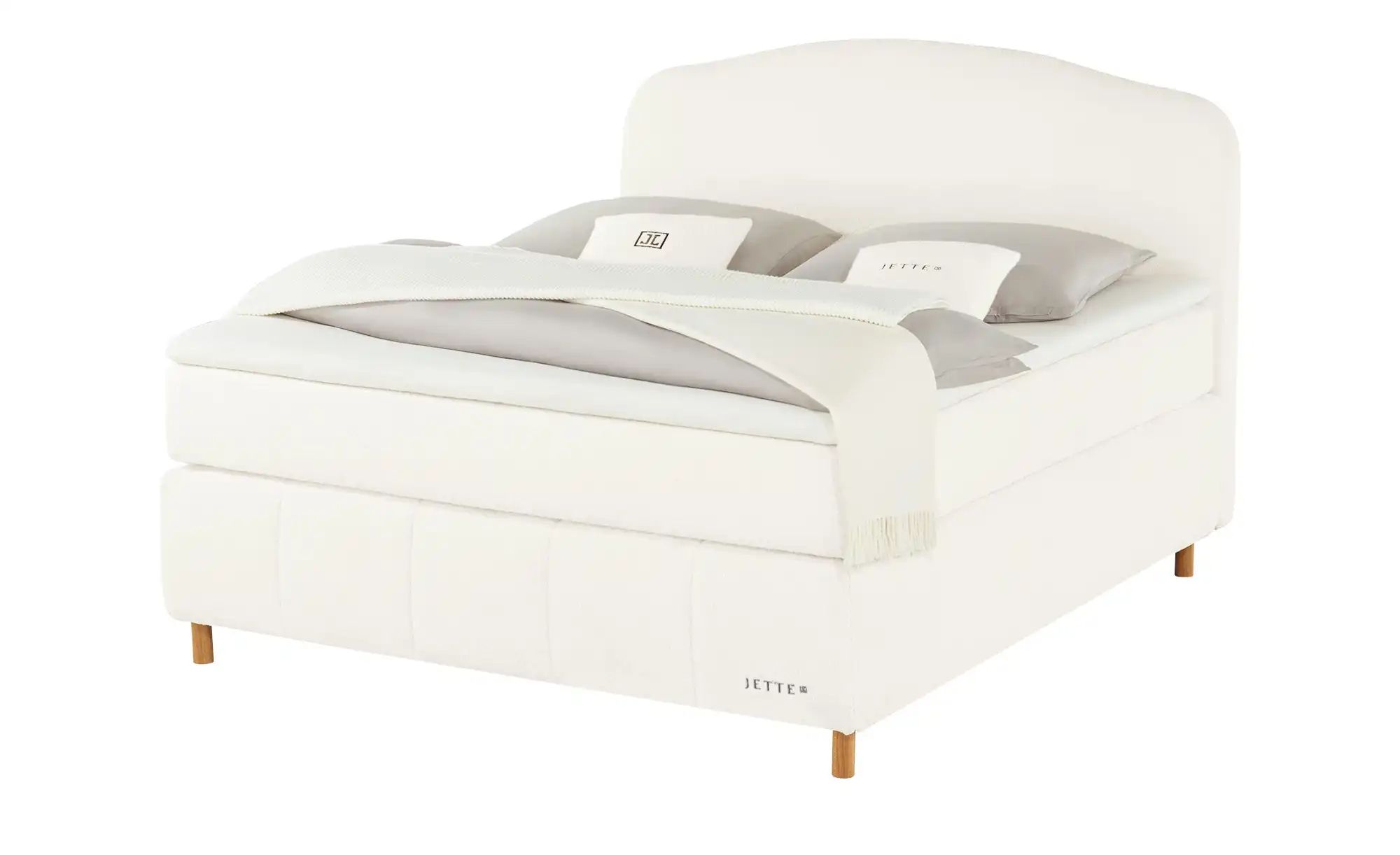 Jette Home Boxspringbett  Jette Cloud ¦ creme ¦ Maße (cm): B: 202 H: 132,5 günstig online kaufen