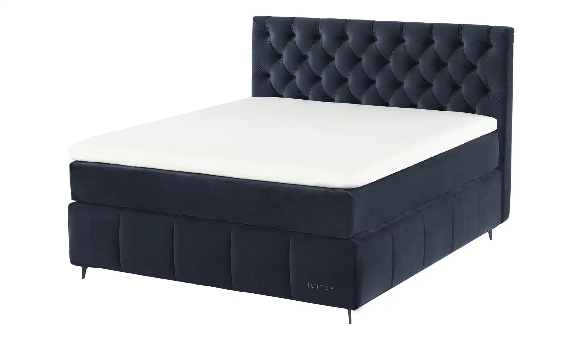 Thumbnail - Jette Home Boxspringbett Jette Glam ¦ blau ¦ Maße (cm): B: 182 H: 132,5 Betten > Boxspringbetten - Höffner