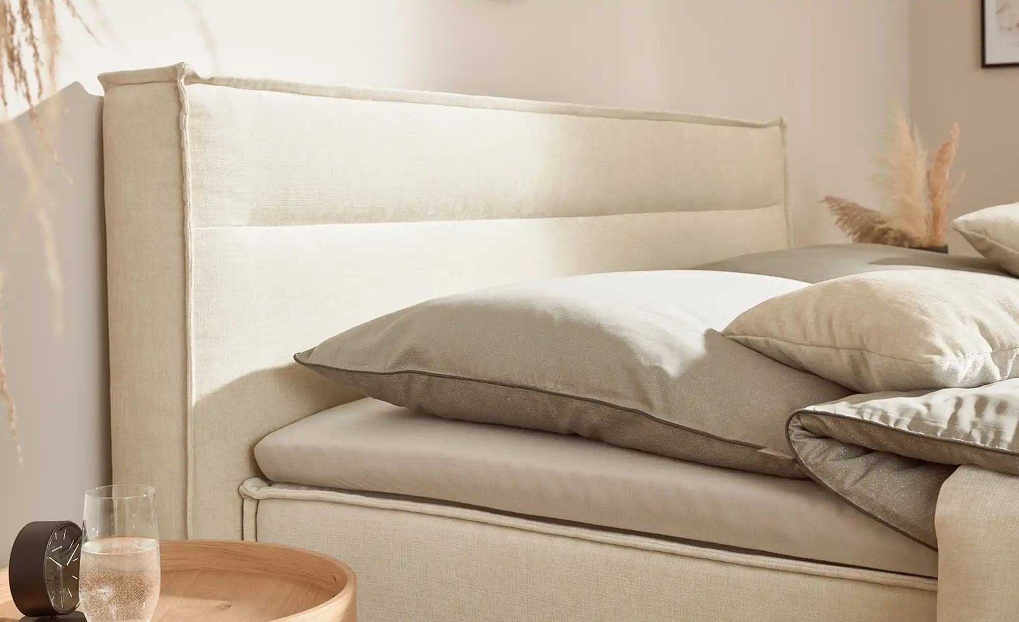 Thumbnail - Musterring Boxspringbett JustB! ¦ creme ¦ Maße (cm): B: 200 H: 115 Betten > Boxspringbetten > Boxspringbetten 180x200 -...