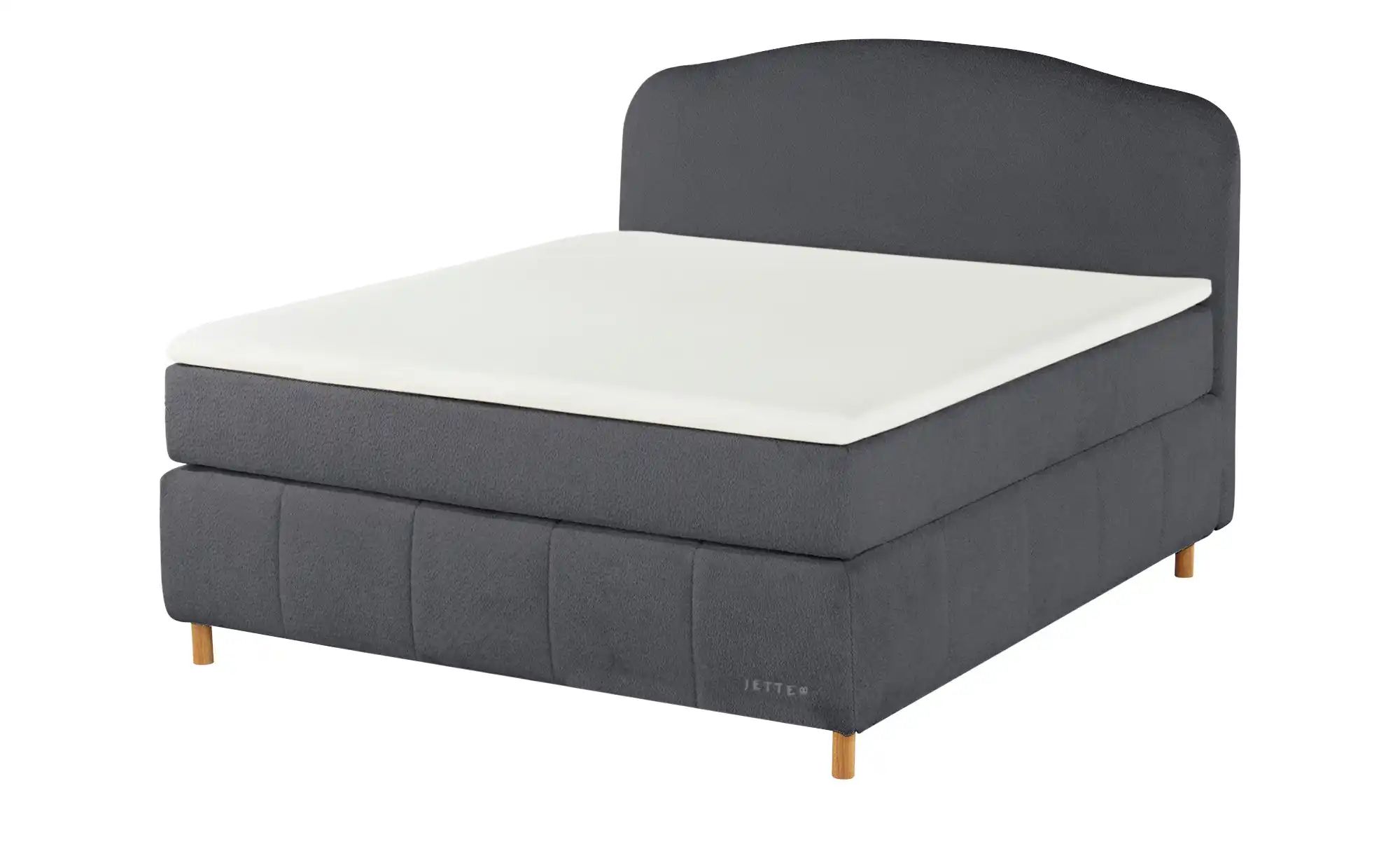 Thumbnail - Jette Home Boxspringbett  Jette Cloud ¦ grau ¦ Maße (cm): B: 162 H: 132,5 Betten > Boxspringbetten - Höffner
