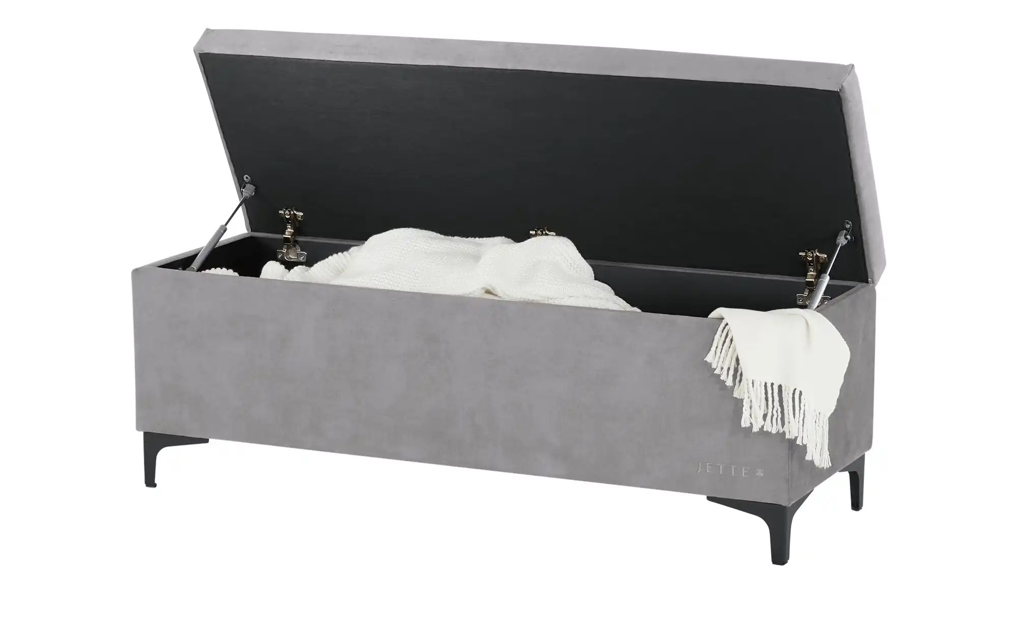 Jette Home Bettbank mit Stauraum Jette Patch Grau