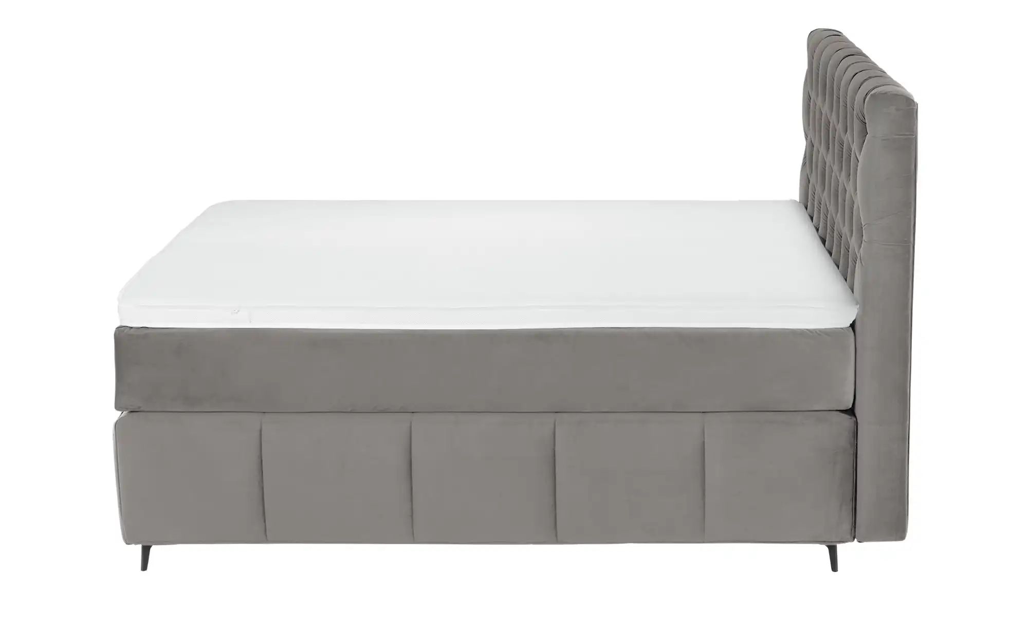 Thumbnail - Jette Home Boxspringbett Jette Glam ¦ grau ¦ Maße (cm): B: 182 H: 132,5 Betten > Komfortbetten - Höffner