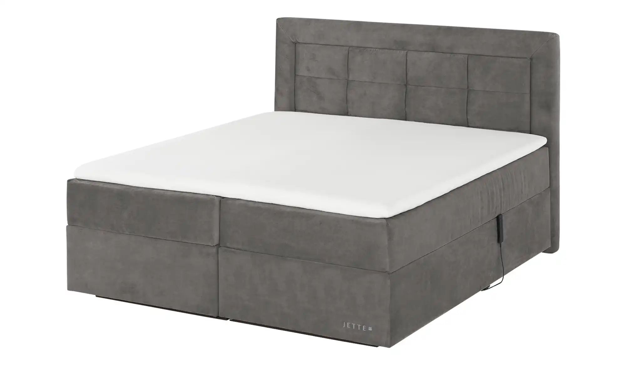 Thumbnail - Jette Home Motor-Boxspringbett Jette Patch ¦ grau ¦ Maße (cm): B: 182 H: 127 Betten > Boxspringbetten - Höffner