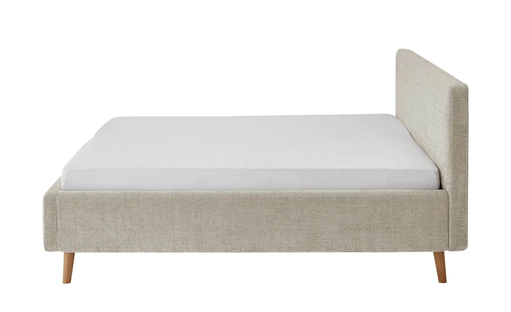 Polsterbett  Mattis ¦ beige ¦ Maße (cm): B: 201 H: 105 Betten > Komfortbett günstig online kaufen