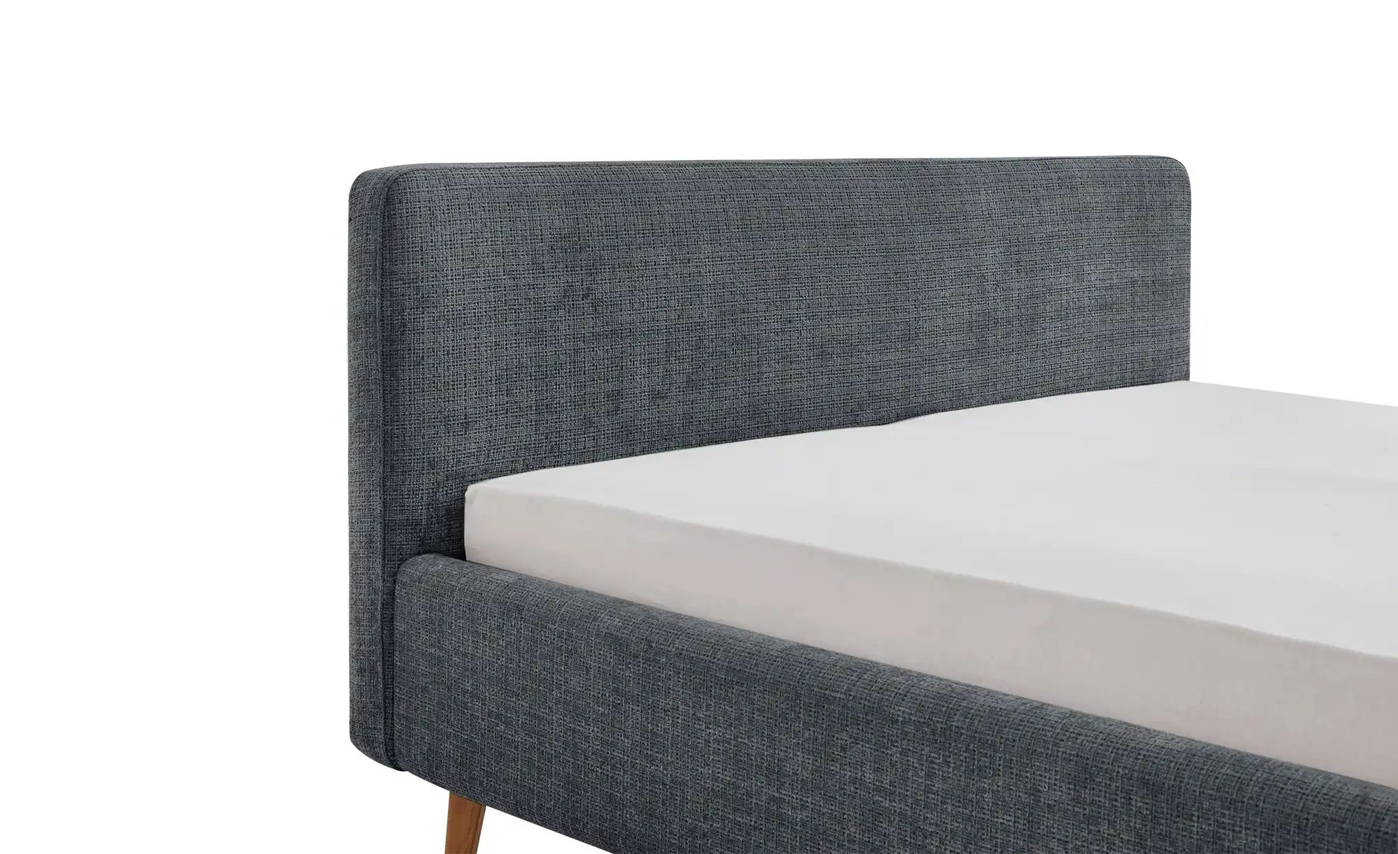 Thumbnail - Polsterbett in Bouclé Mattis ¦ grau ¦ Maße (cm): B: 181 H: 105 Betten > Komfortbetten - Höffner