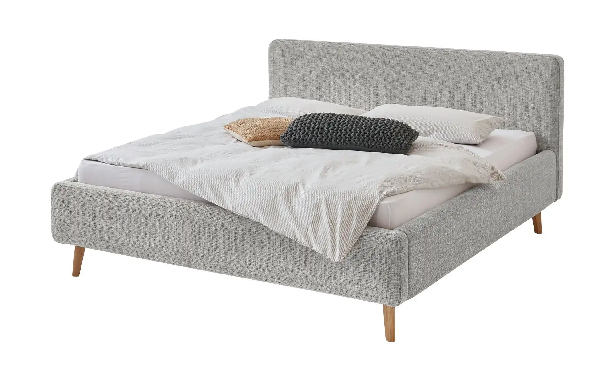 Polsterbett  Mattis ¦ grau ¦ Maße (cm): B: 201 H: 105 Betten > Komfortbette günstig online kaufen