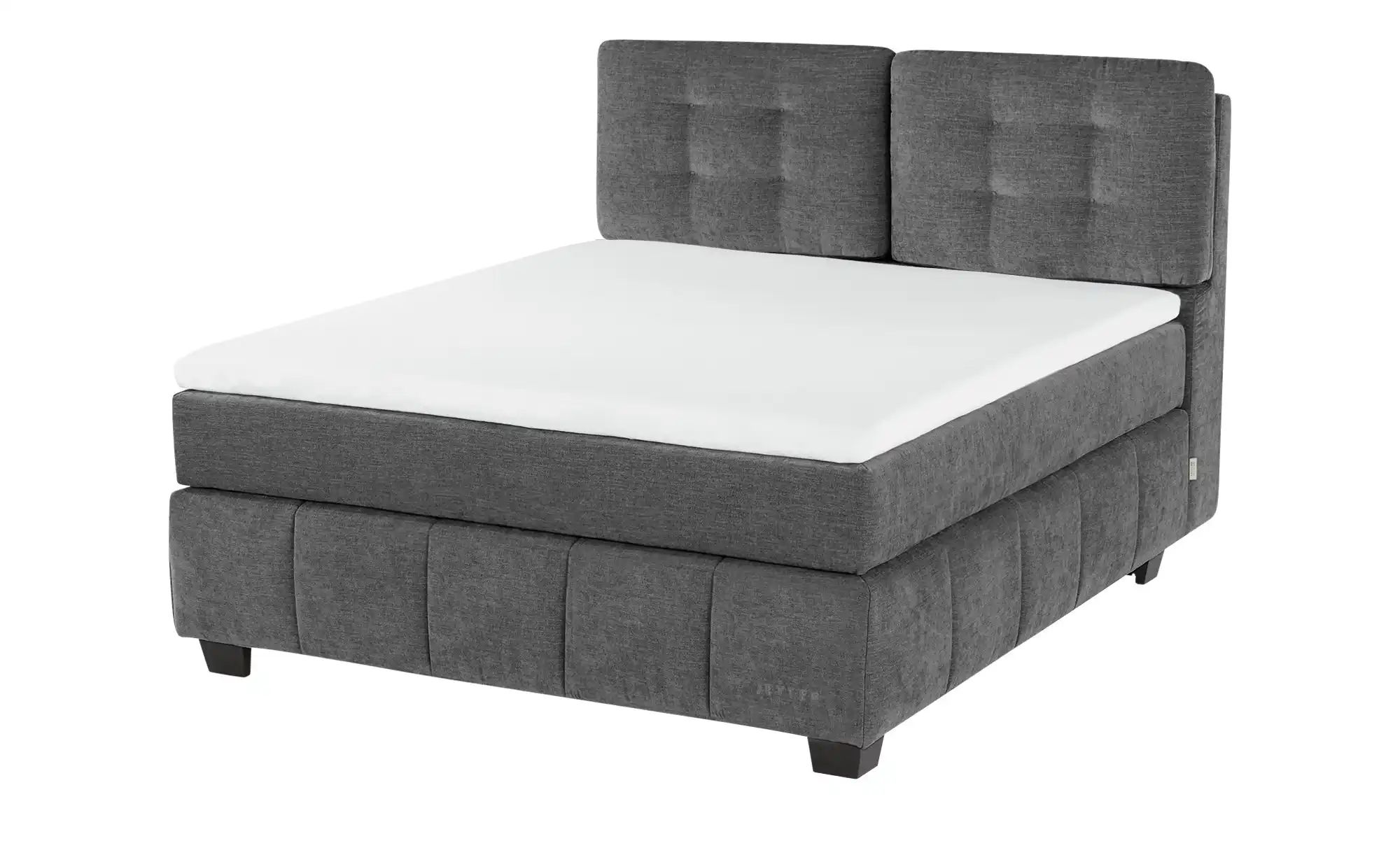 Jette Home Boxspringbett  Jette Pillow ¦ grau ¦ Maße (cm): B: 182 H: 140,5 günstig online kaufen