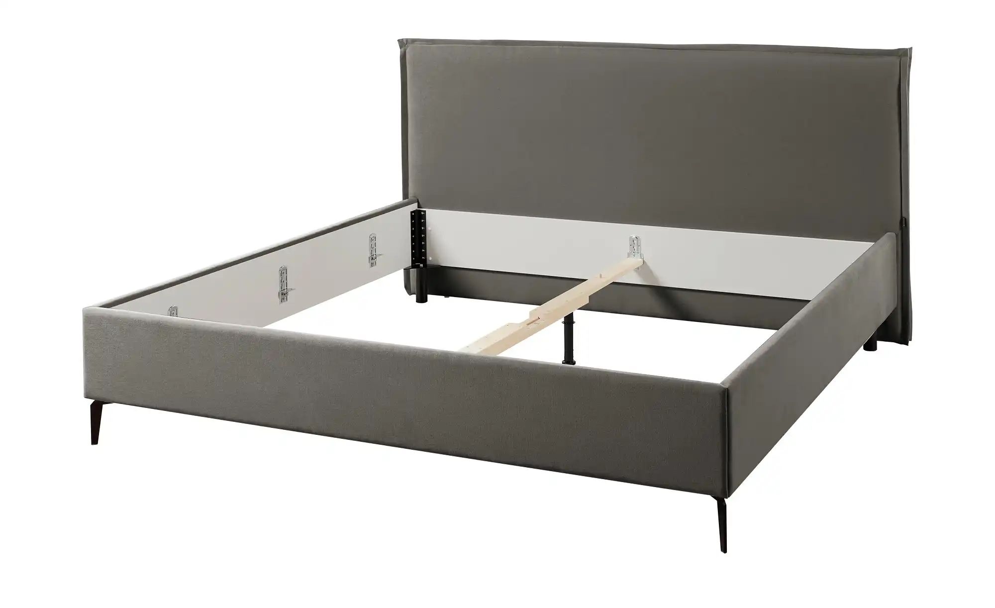 Thumbnail - Musterring Polsterbettgestell Elos ¦ grau ¦ Maße (cm): B: 214 H: 155 Betten > Polsterbetten - Höffner