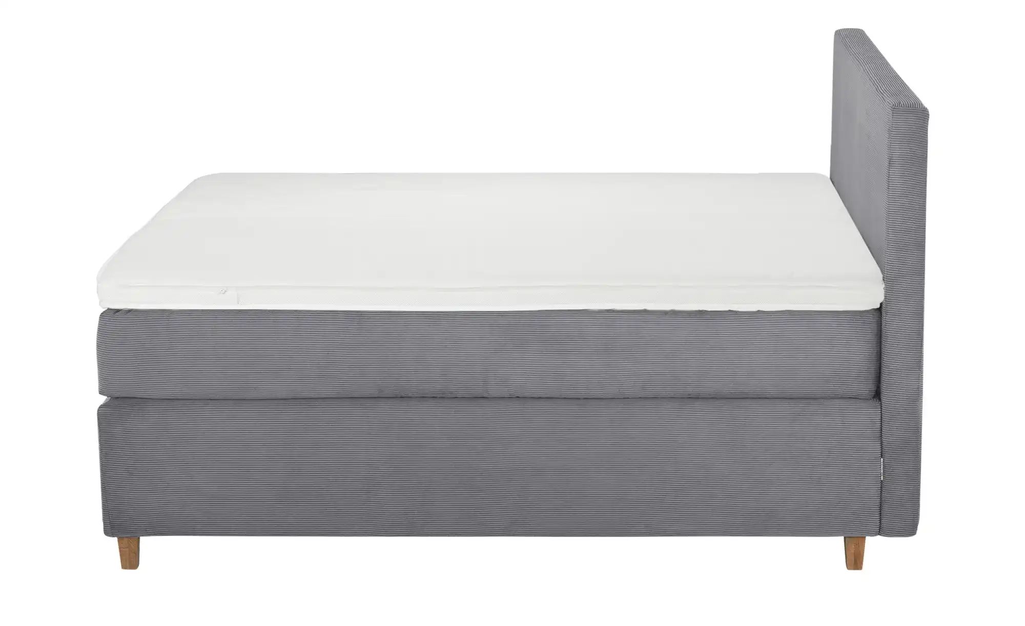 Thumbnail - Jette Home Boxspringbett Jette Flex ¦ grau ¦ Maße (cm): B: 165 H: 120,5 Betten > Boxspringbetten - Höffner