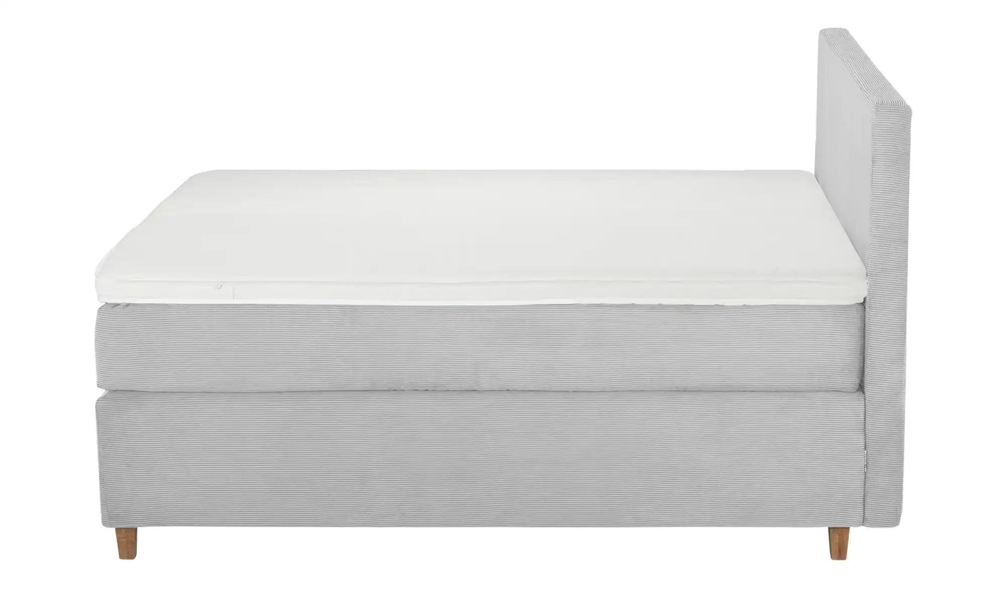 Thumbnail - Jette Home Boxspringbett  Jette Flex ¦ grau ¦ Maße (cm): B: 145 H: 120,5 Betten > Boxspringbetten - Höffner
