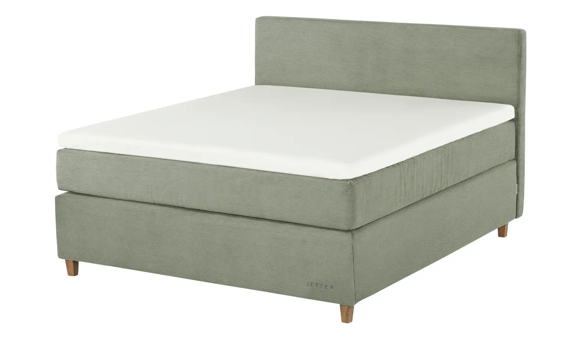 Jette Home Boxspringbett  Jette Flex ¦ grün ¦ Maße (cm): B: 165 H: 120,5 Be günstig online kaufen
