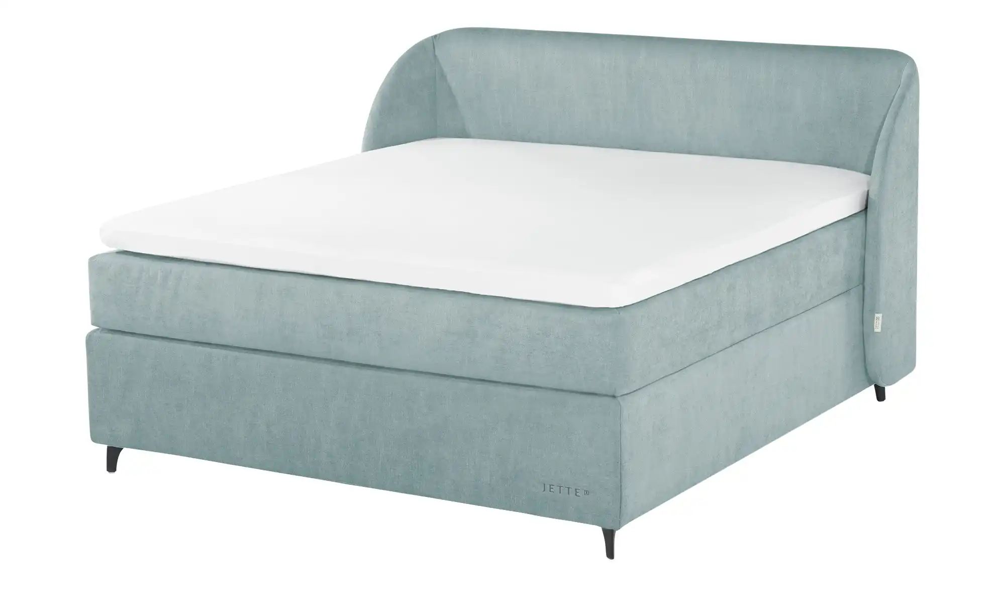 Jette Home Boxspringbett  Jette Embrace ¦ blau ¦ Maße (cm): B: 198 H: 126,5 günstig online kaufen