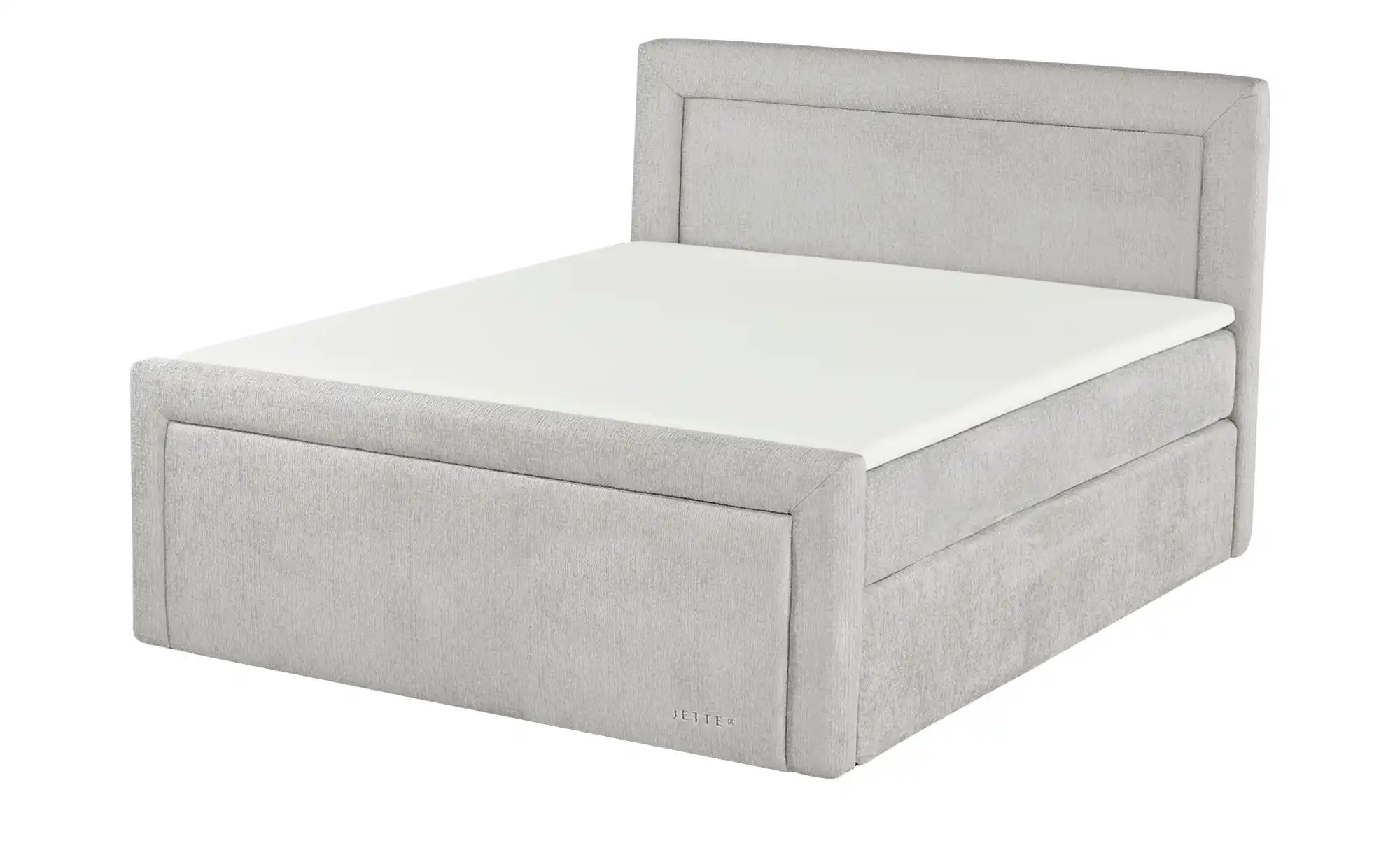 Jette Home Boxspringbett  Jette Frame ¦ grau ¦ Maße (cm): B: 204 H: 129 Bet günstig online kaufen